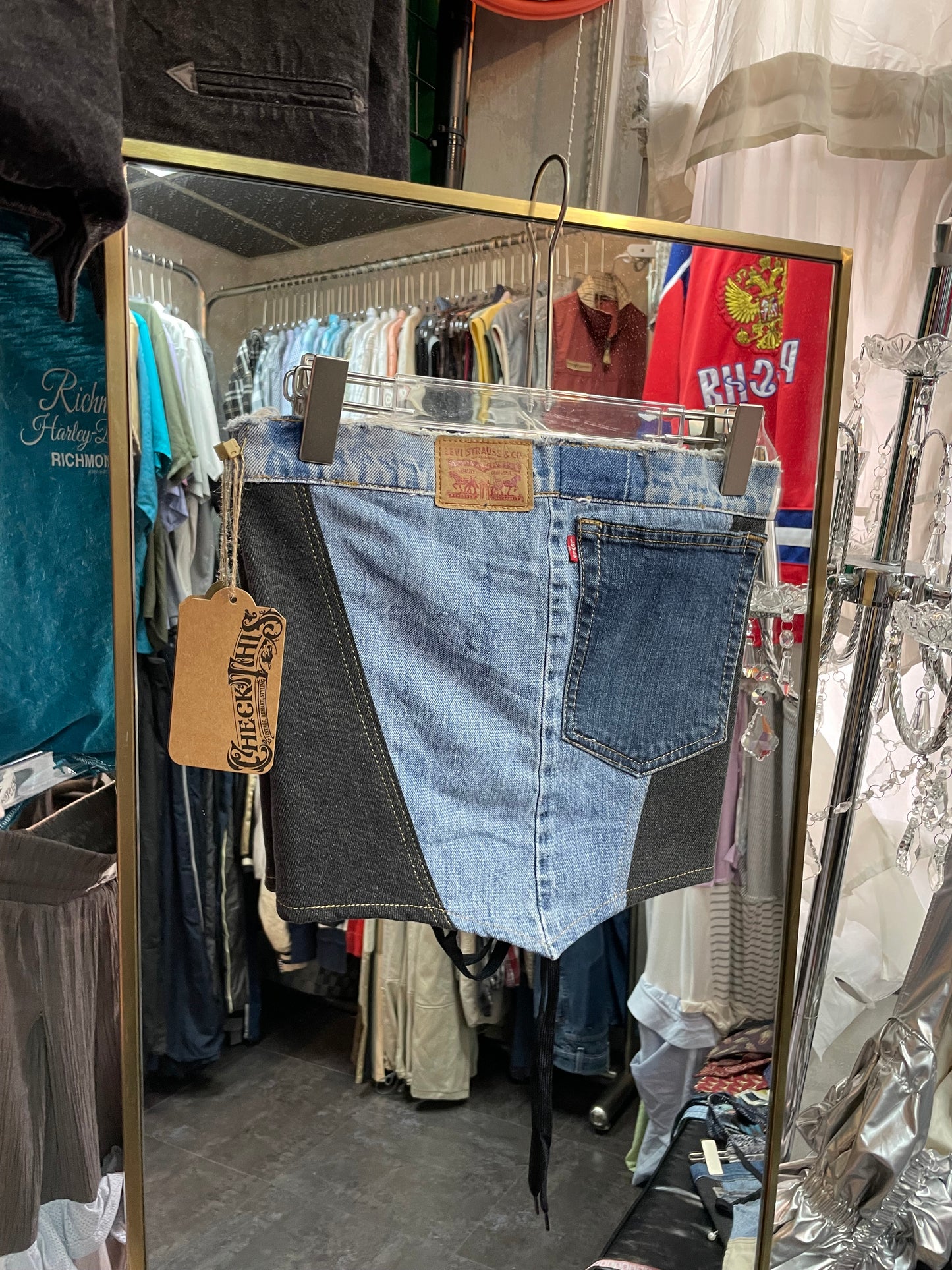 Girly Denim Vtg Remake Top