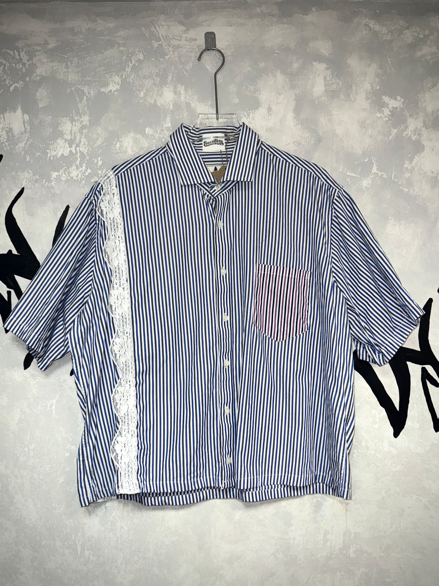 Remake Boxy Shirt (Lace-Pocket)