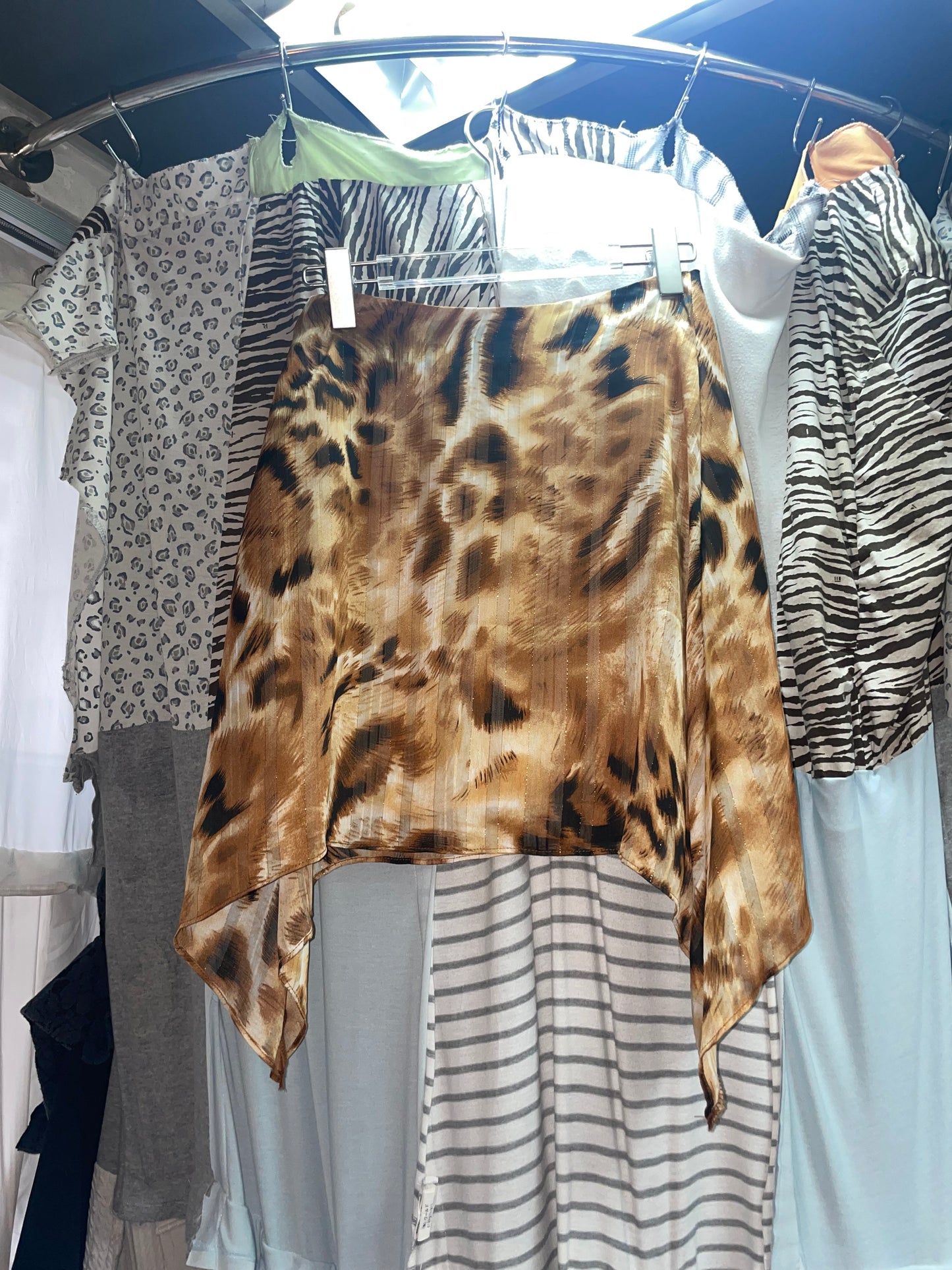 Vintage Leopard printed Skirt