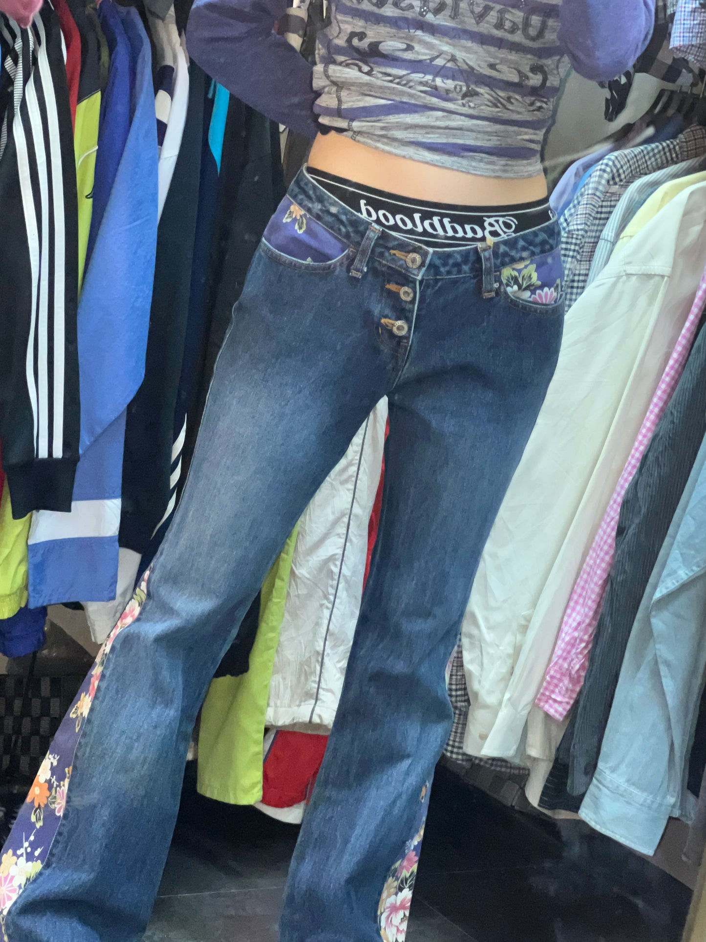 Y2K Vtg Flared Jeans