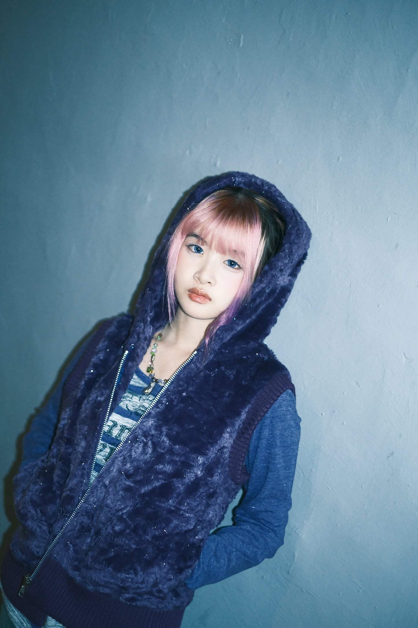 Faux Furry Vintage Vest