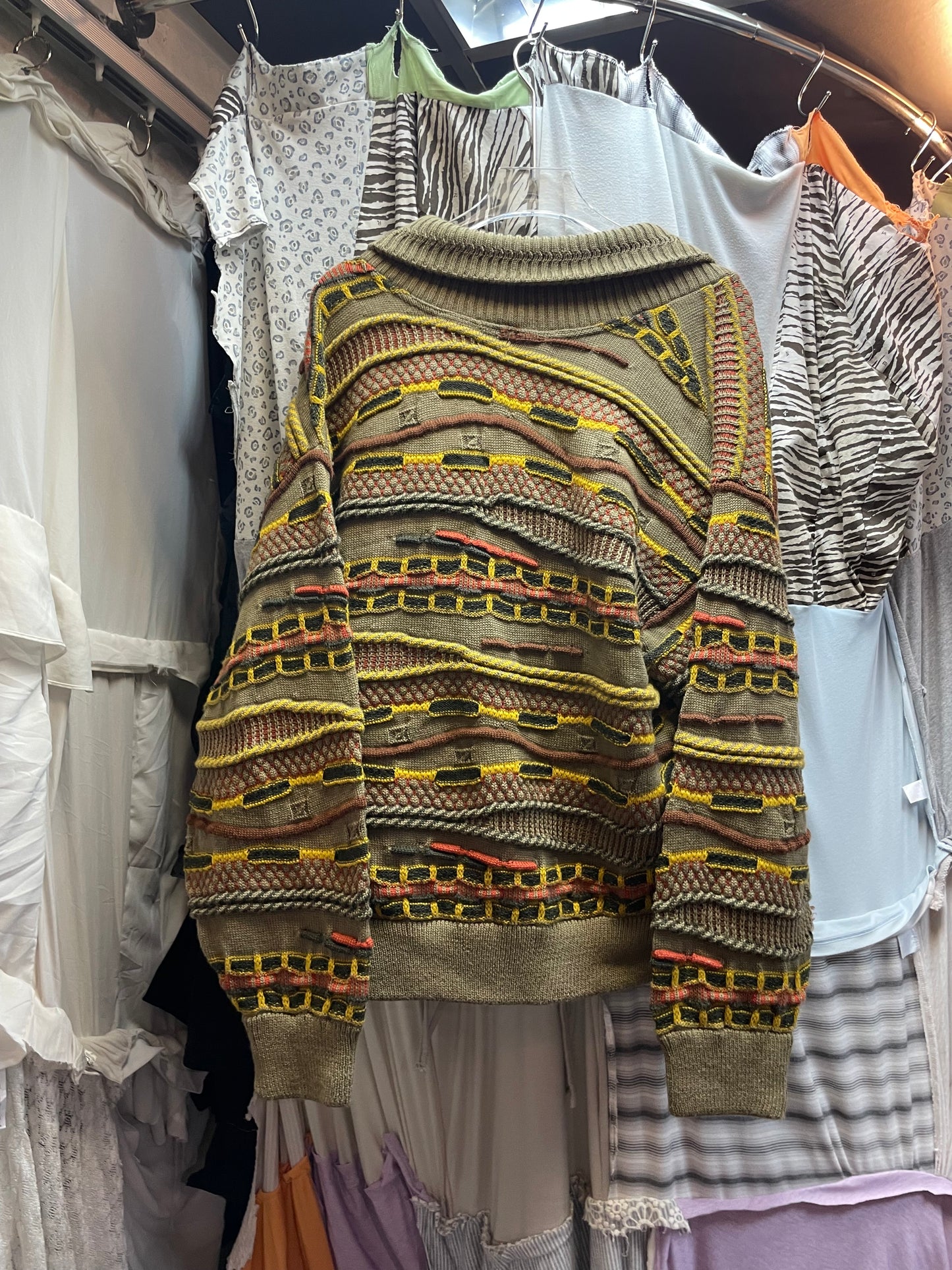 Coogi Style 3D Knitting Jacket