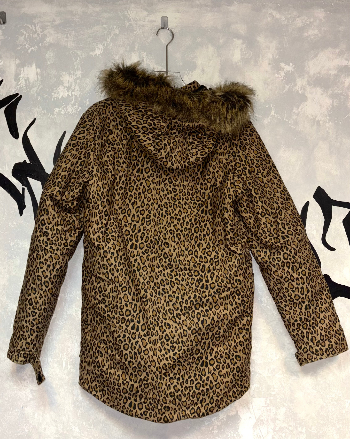 Leopard Printed Winter Coat