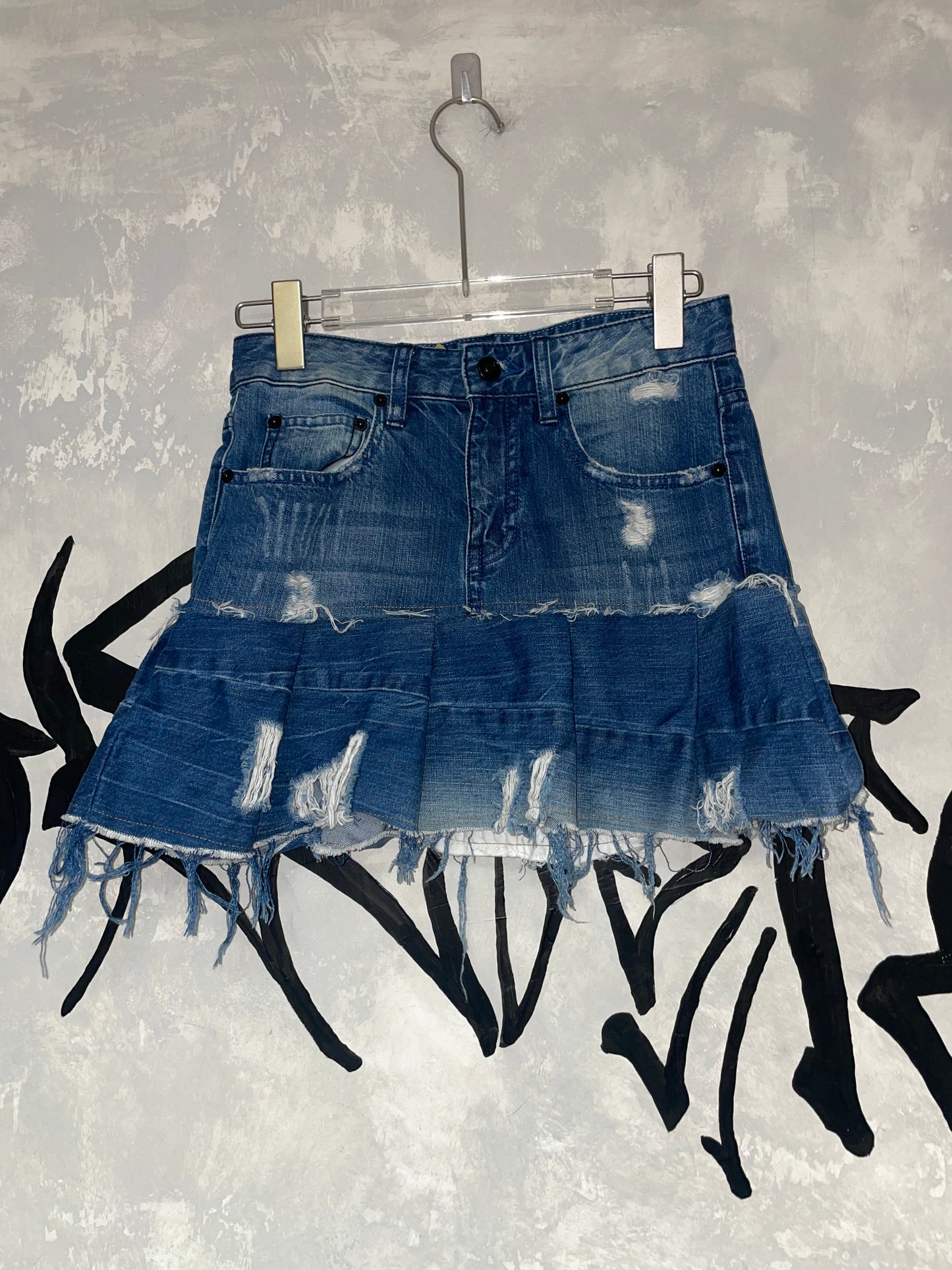 Denim Remake Skirt