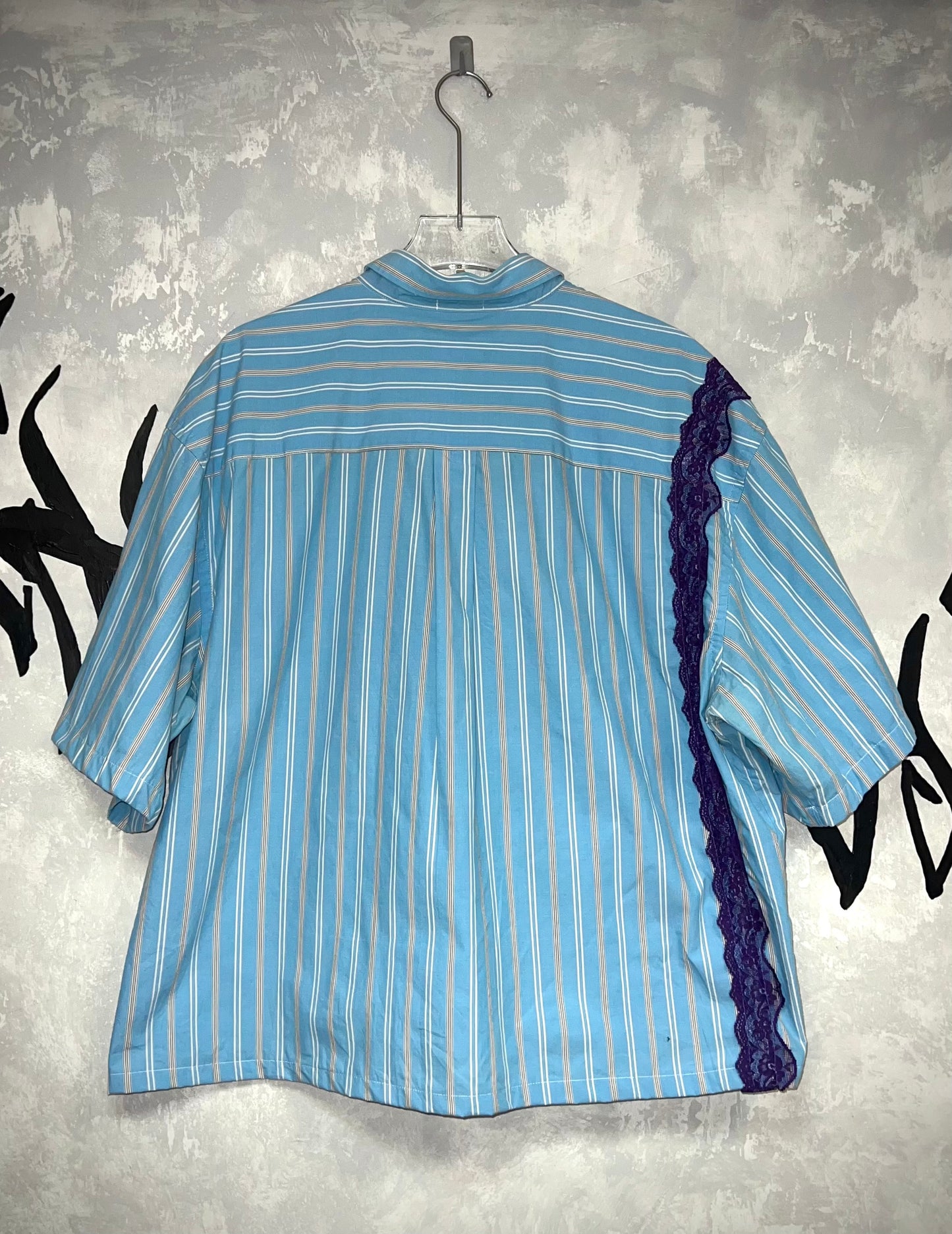 Remake Boxy Shirt (Lace-Pocket)