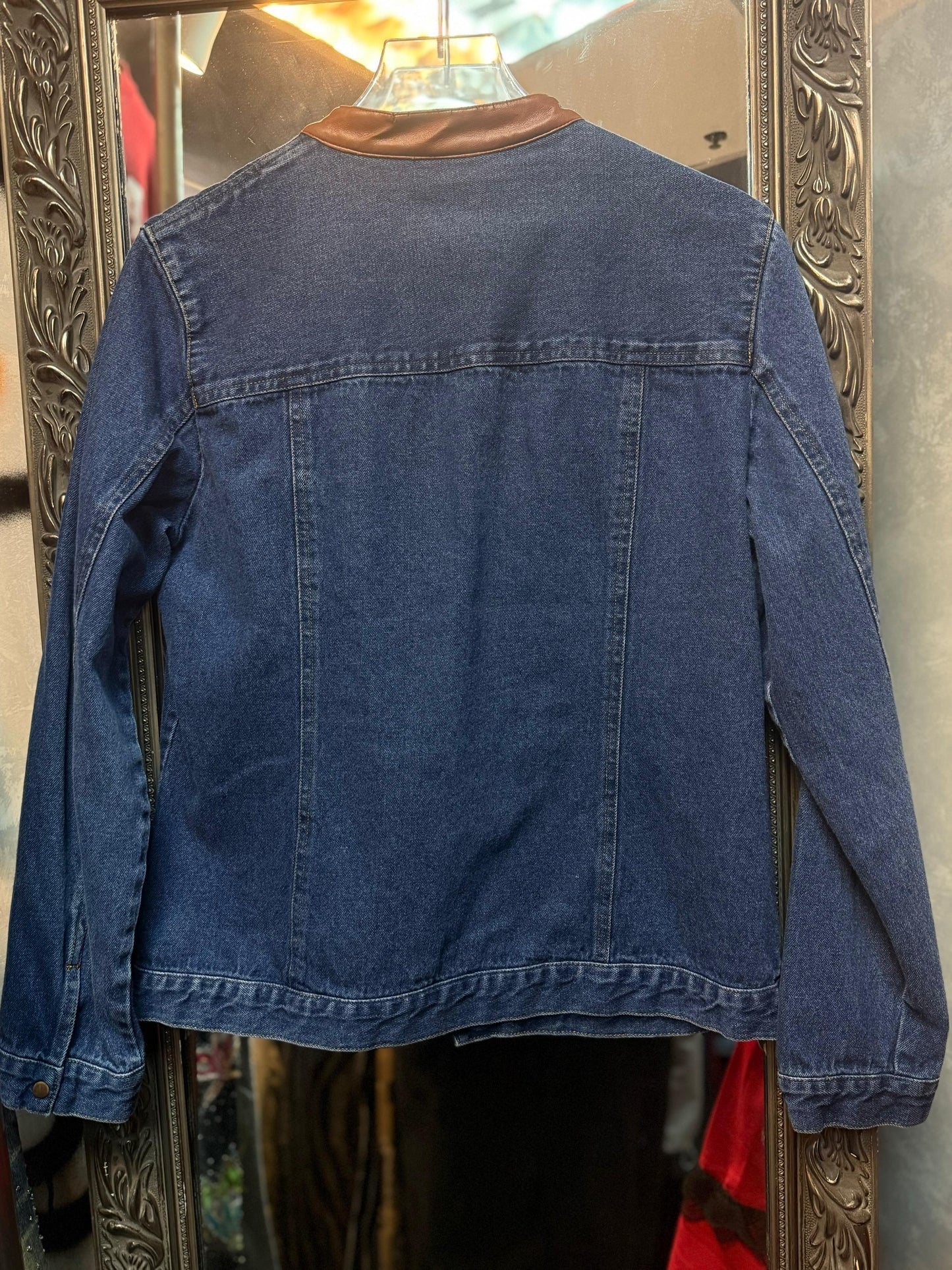 Vtg Denim Jacket L