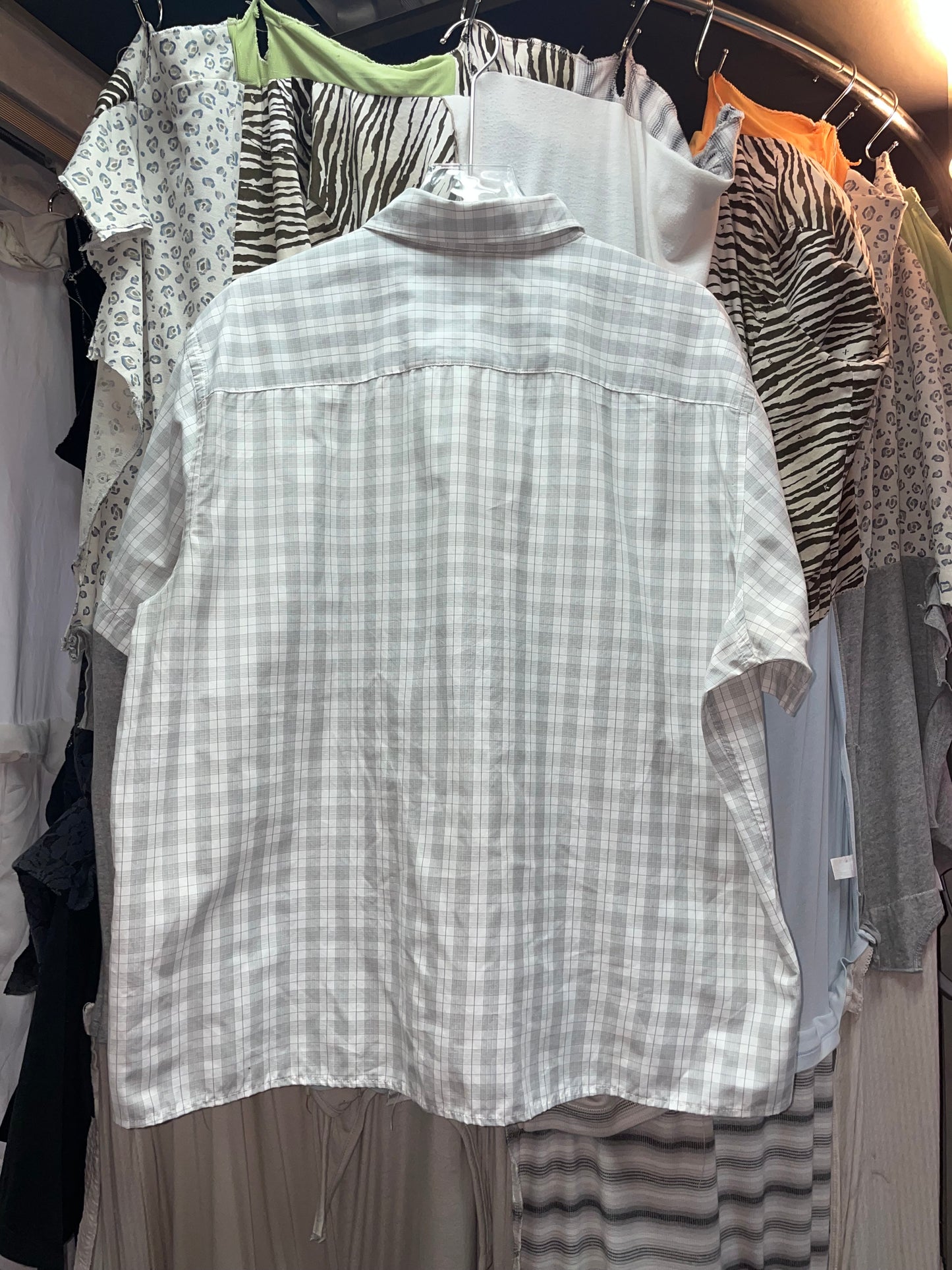 Boxy Cropped Vintage Shirt
