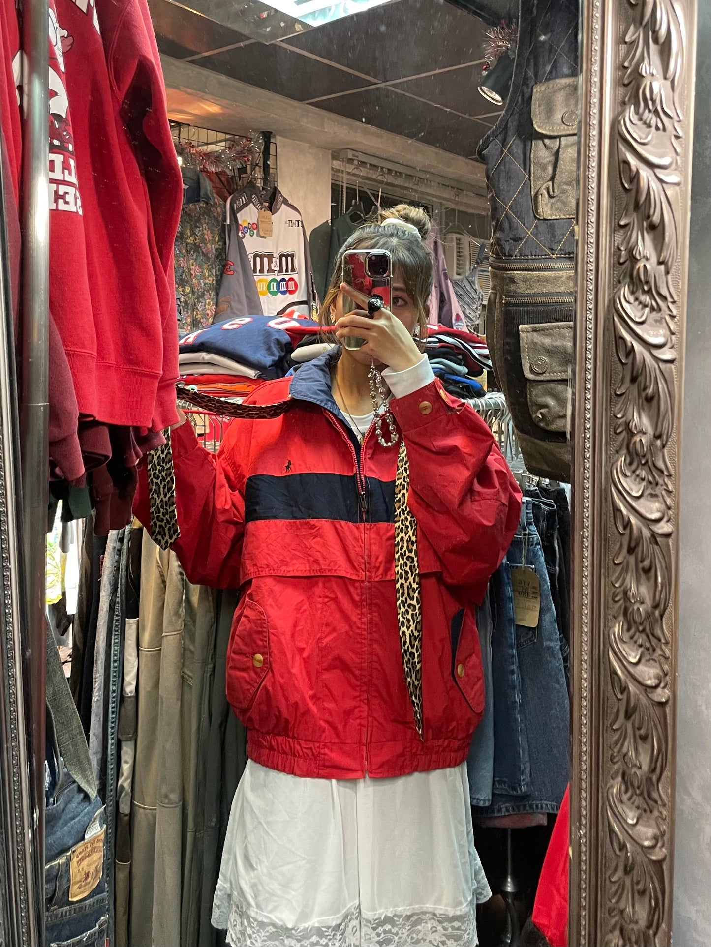Vintage Polo Jacket (XL)