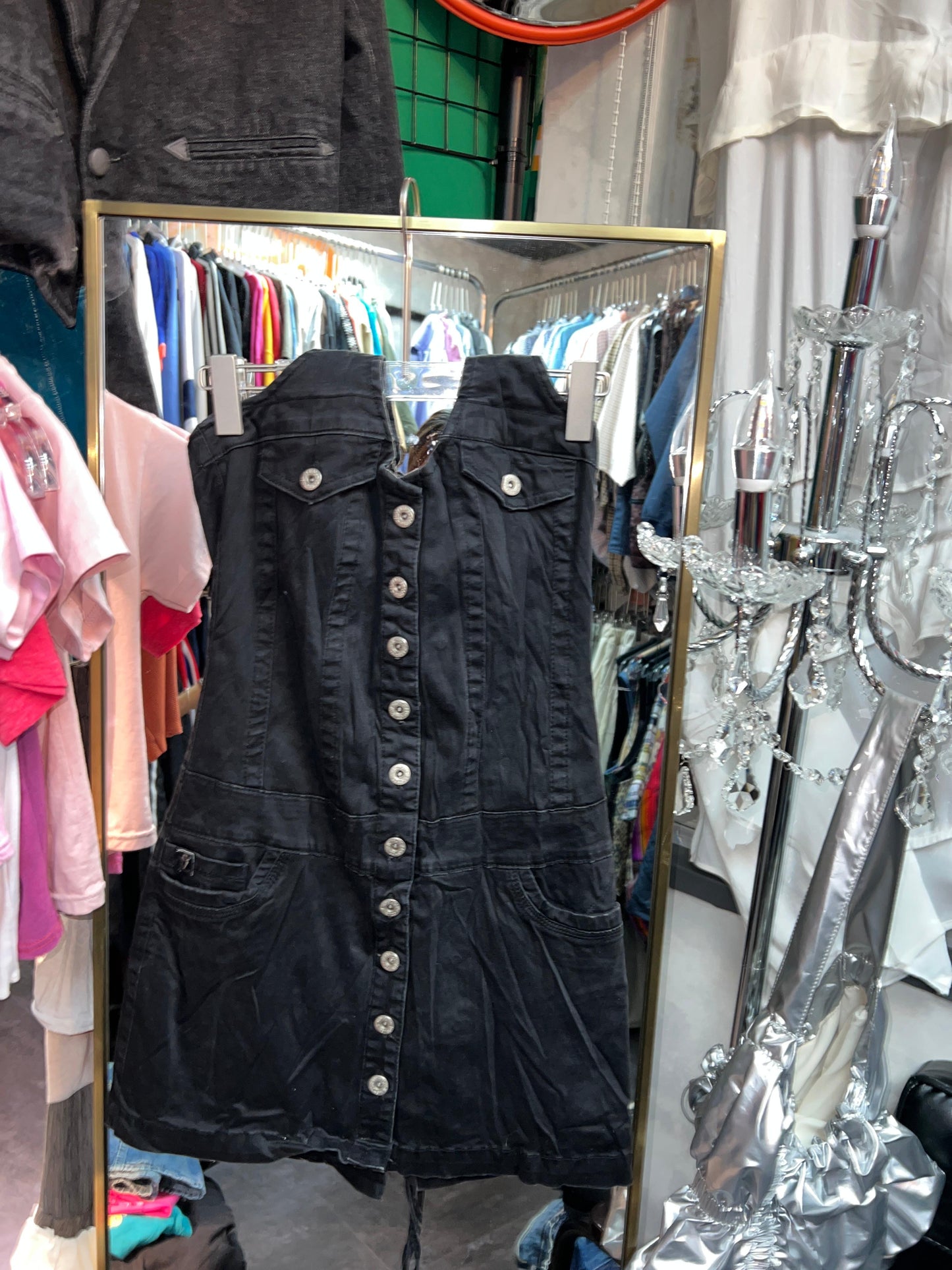 Y2K Black Dress