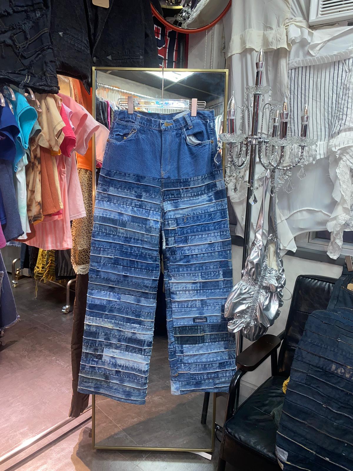 Vtg Remake Jeans (Cake-Washed Blue)