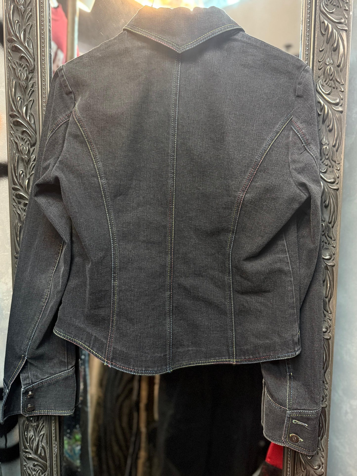Vtg Denim Jacket L