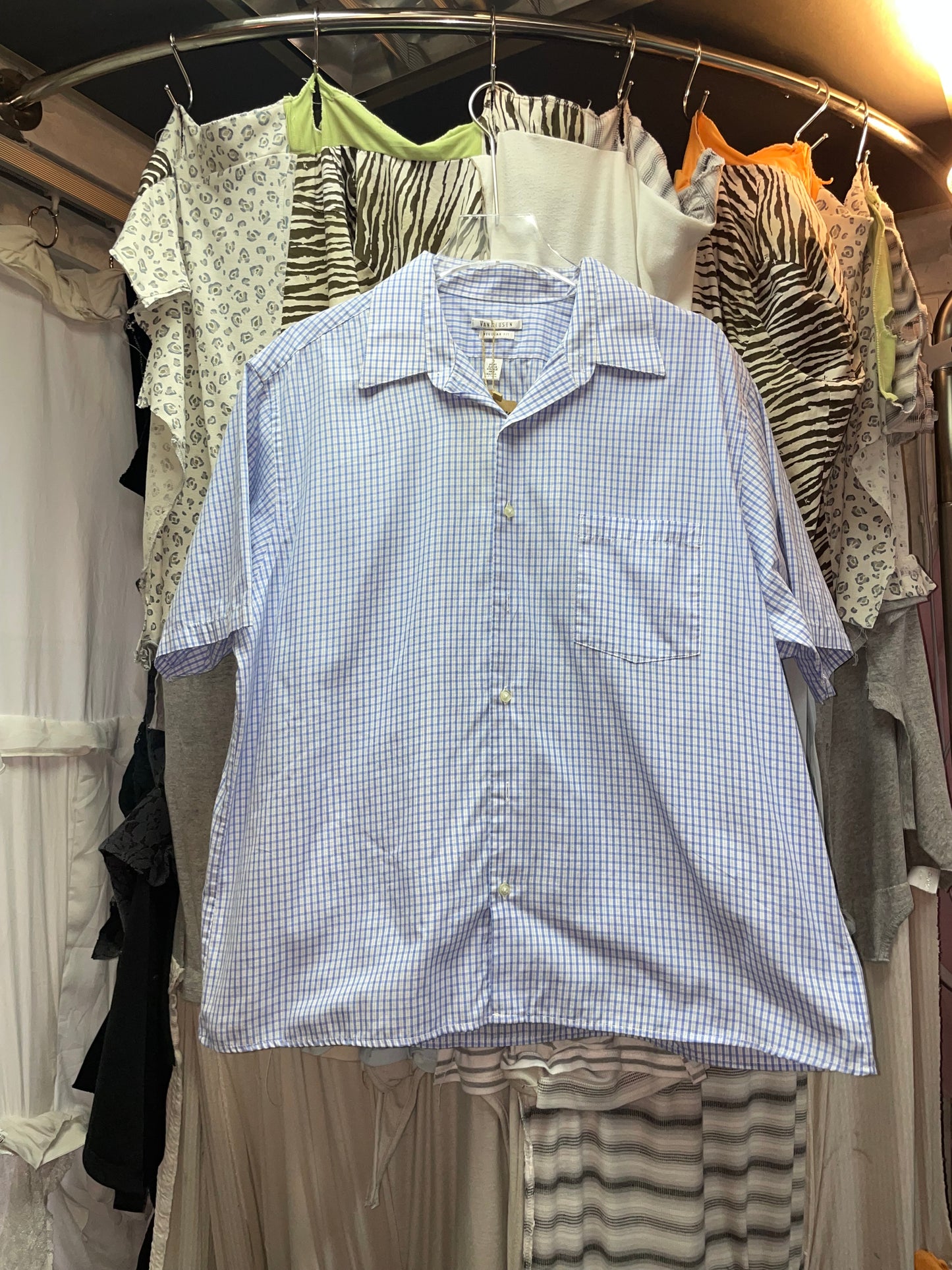 Boxy Cropped Vintage Shirt