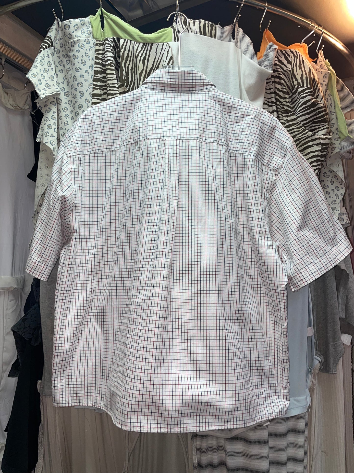 Boxy Cropped Vintage Shirt