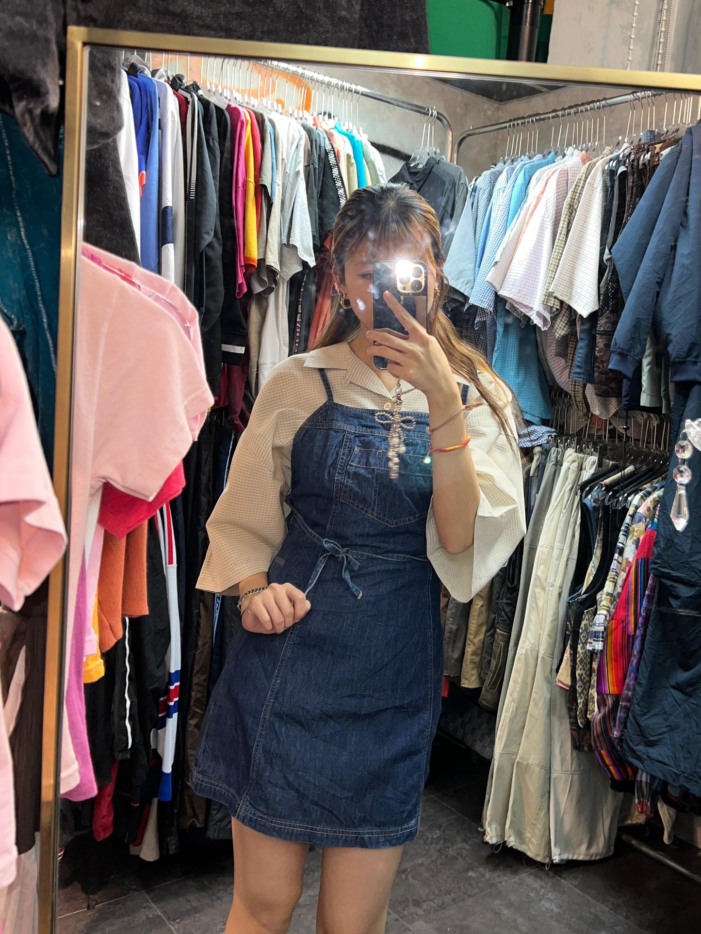 Vtg Denim dress