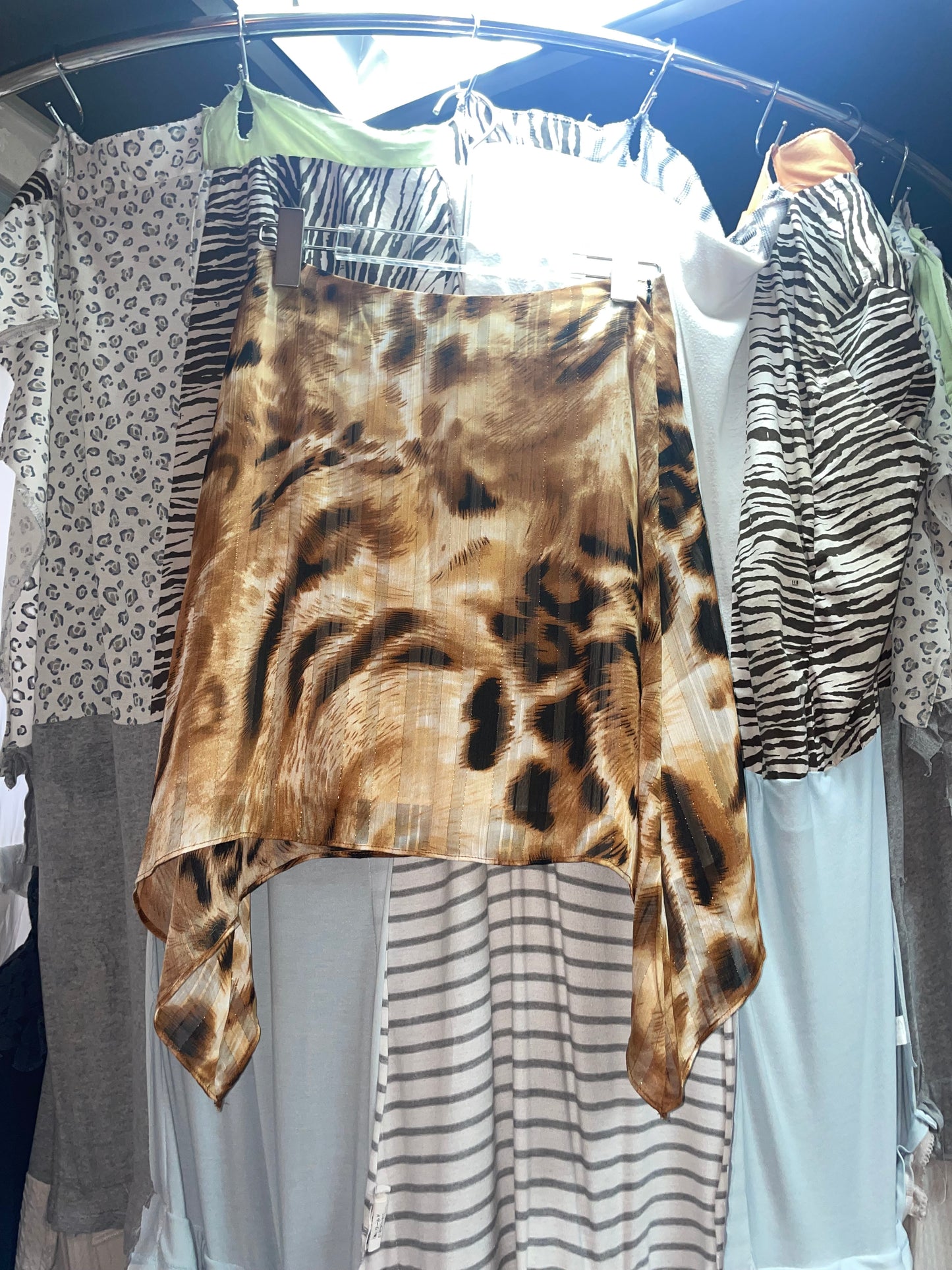 Vintage Leopard printed Skirt