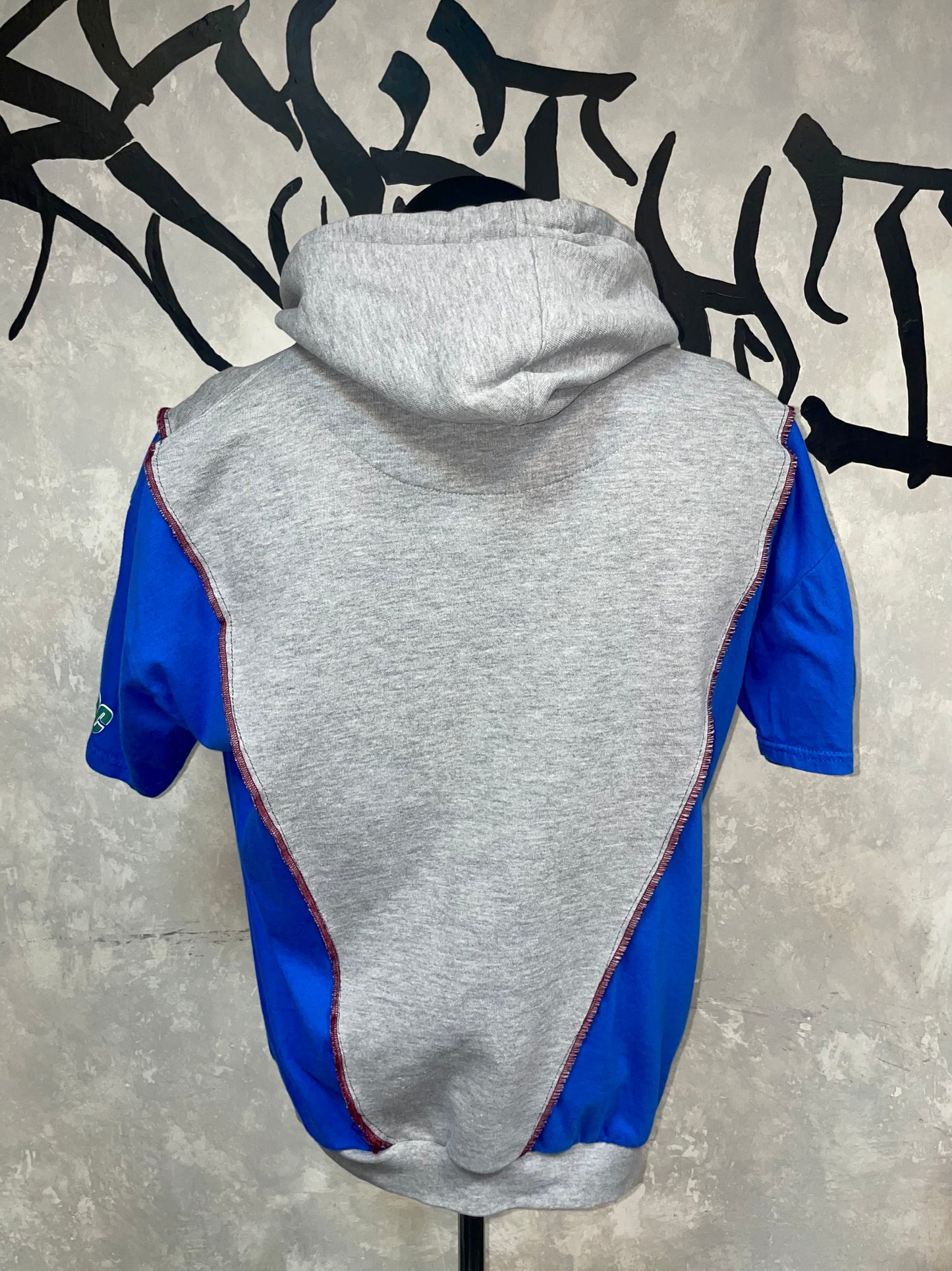 Patchwork Remake Hoodie Tee (L-XL)