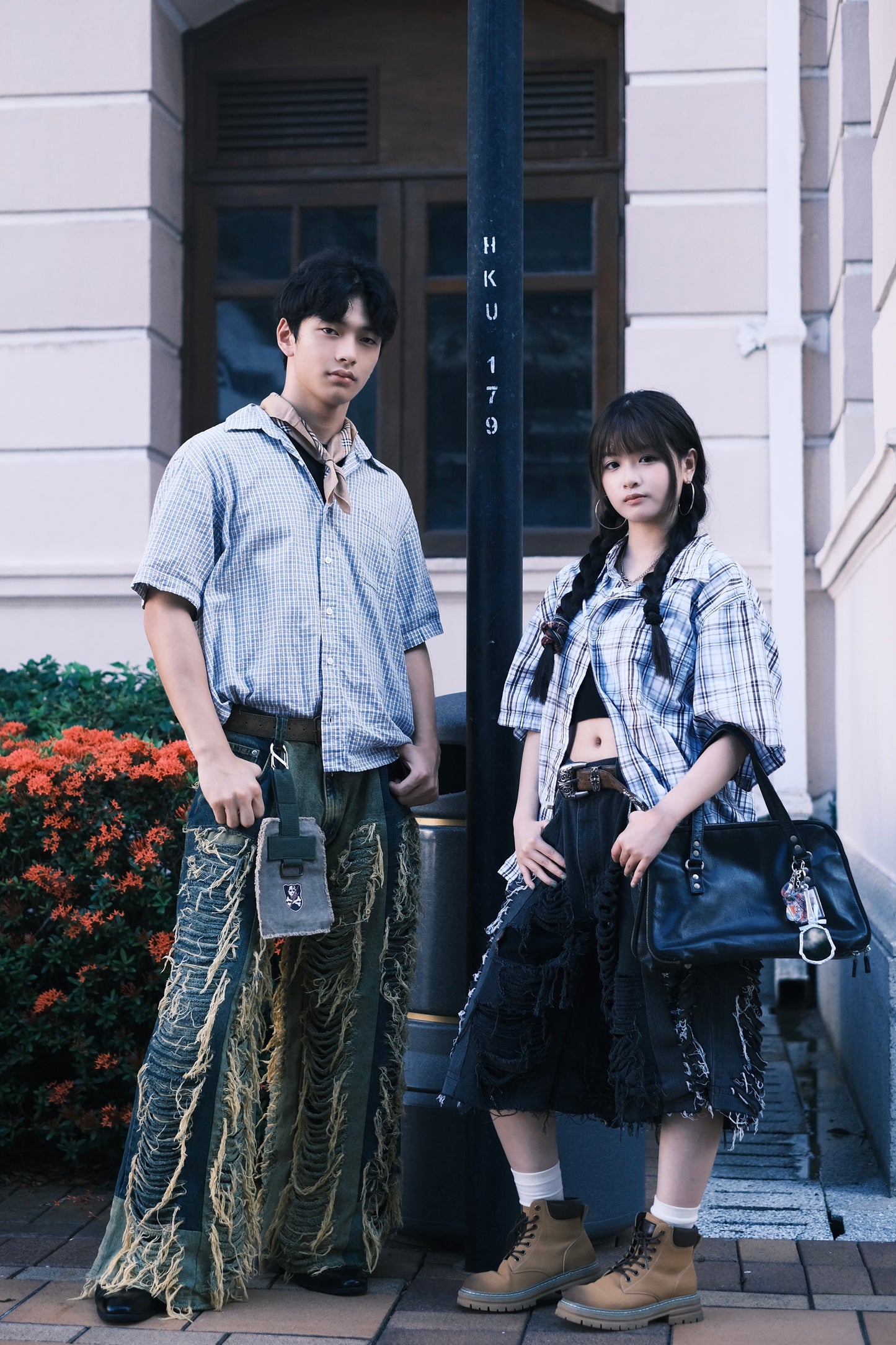 Remake Vintage Jorts (Ripped-Black 28”)