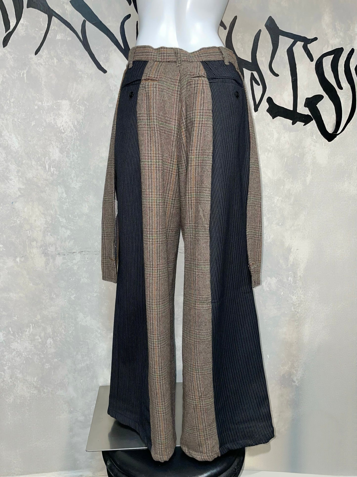 CheckThis Vintage Remake Designed Trousers 29” #TROU02