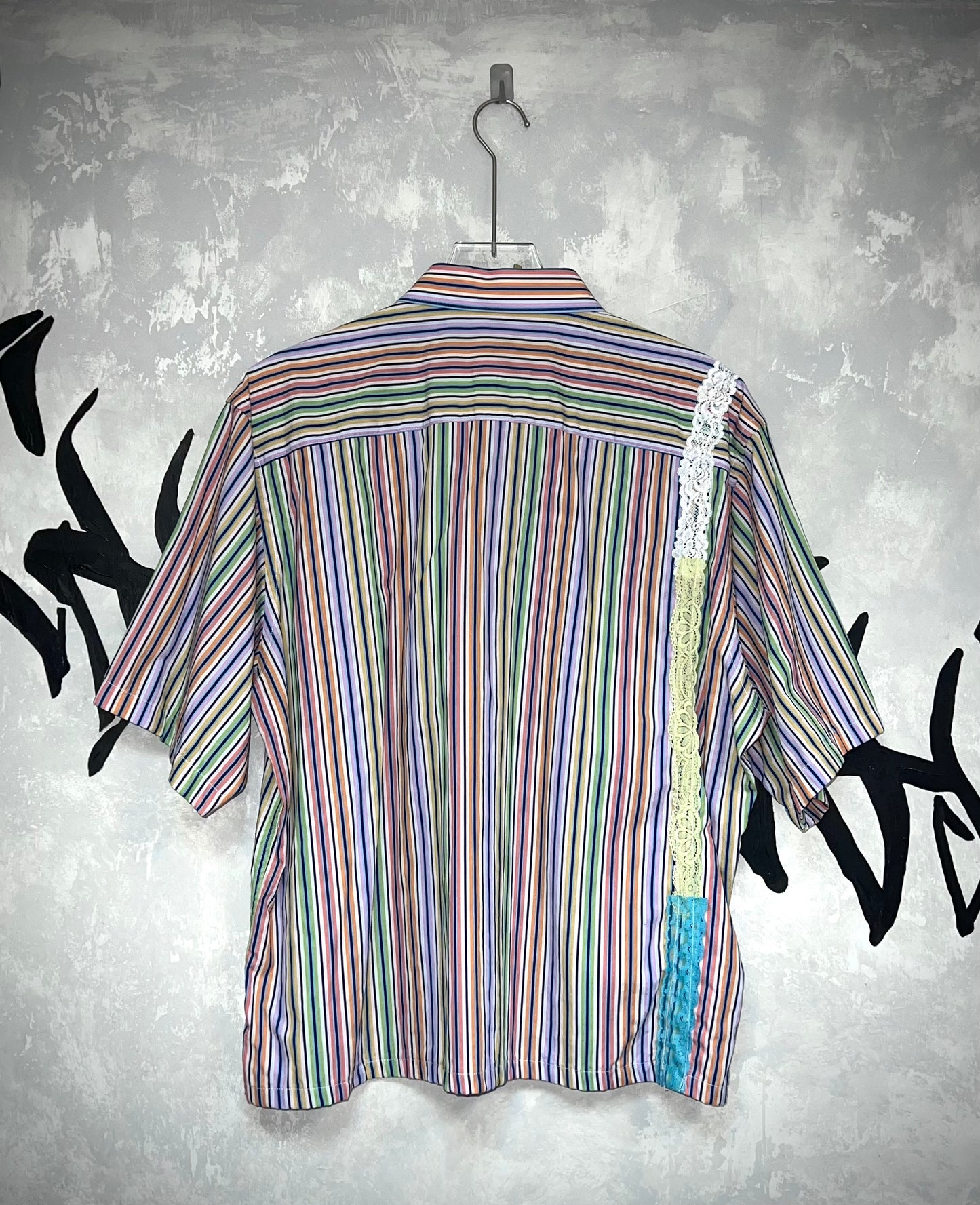 Remake Boxy Shirt (Lace-Pocket)