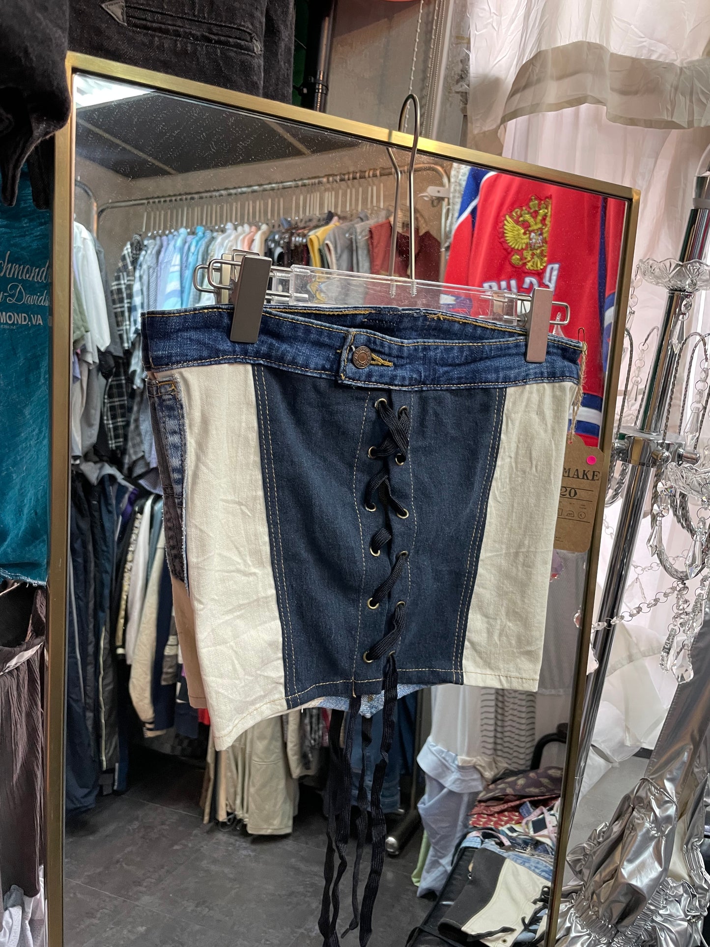 Girly Denim Vtg Remake Top