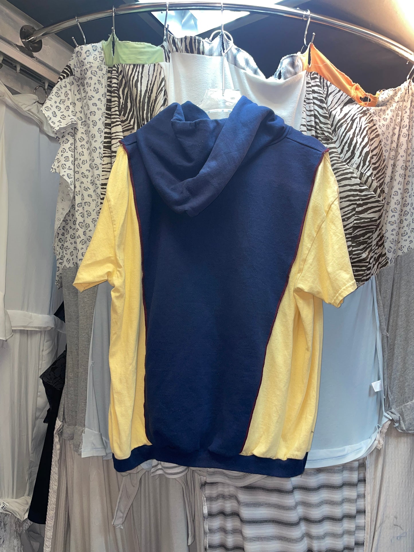 Patchwork Remake Hoodie Tee (Disney)