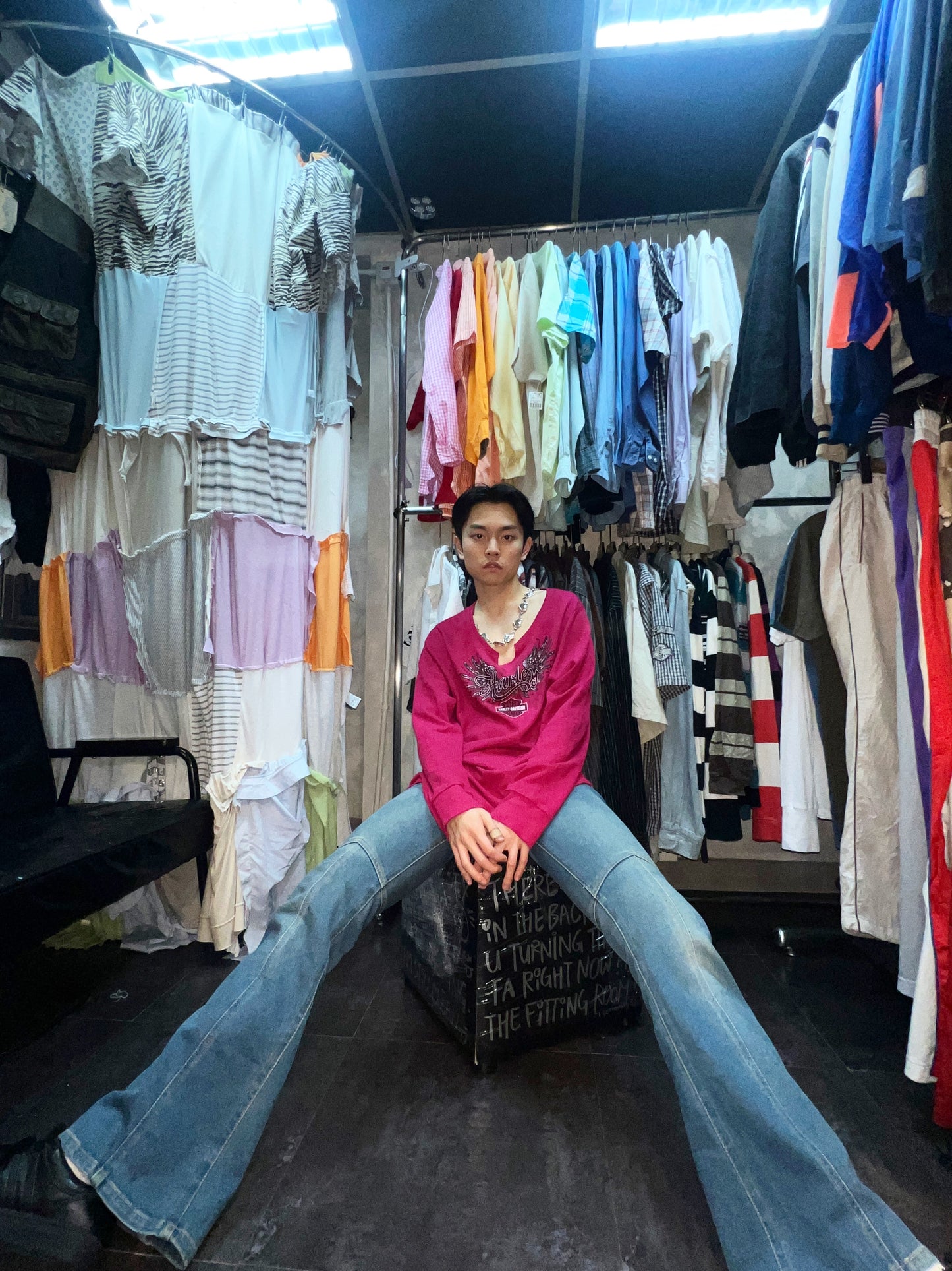 Y2K Vintage Flared Jeans 31”
