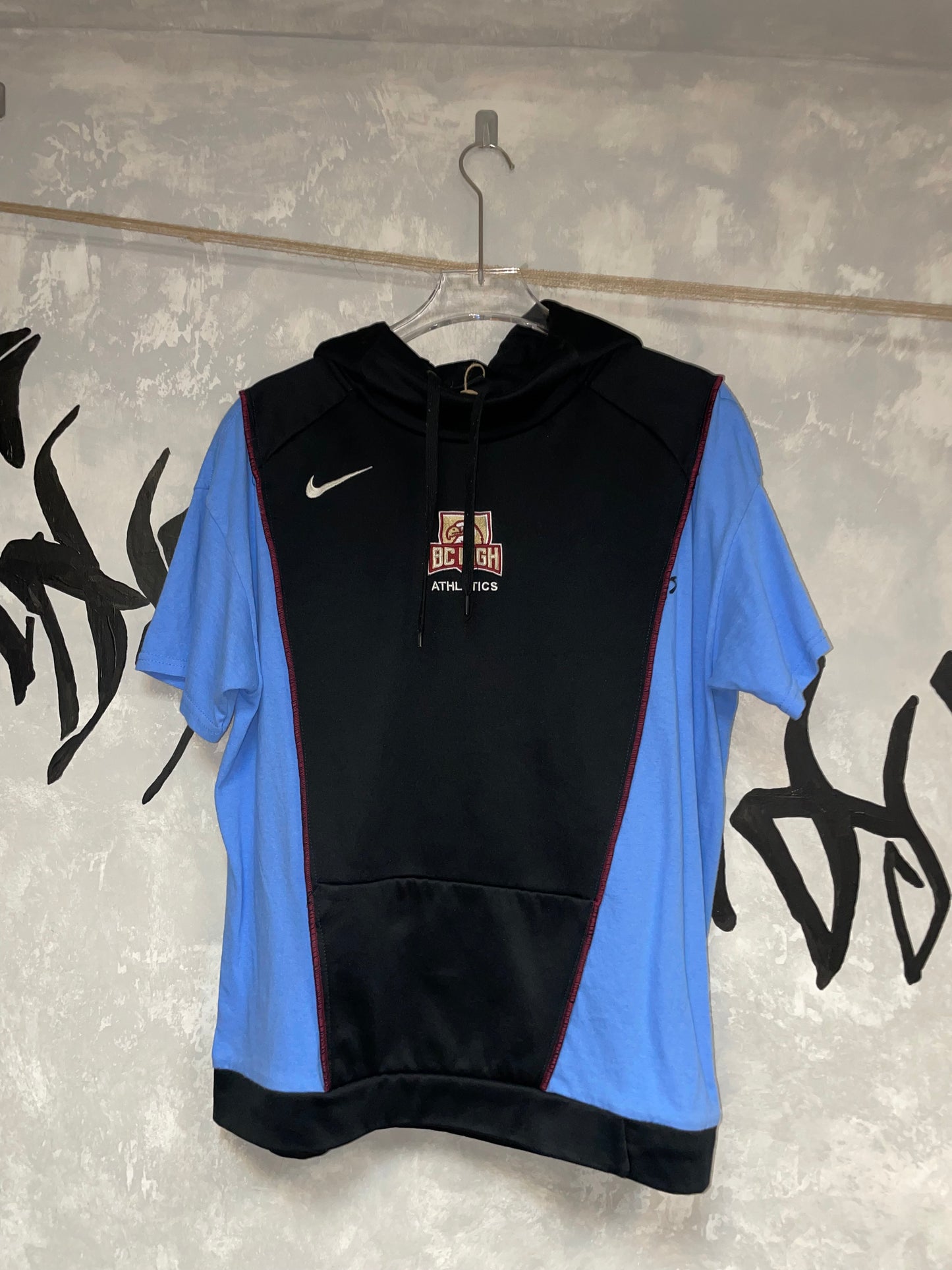 Patchwork Nike Remake Hoodie Tee