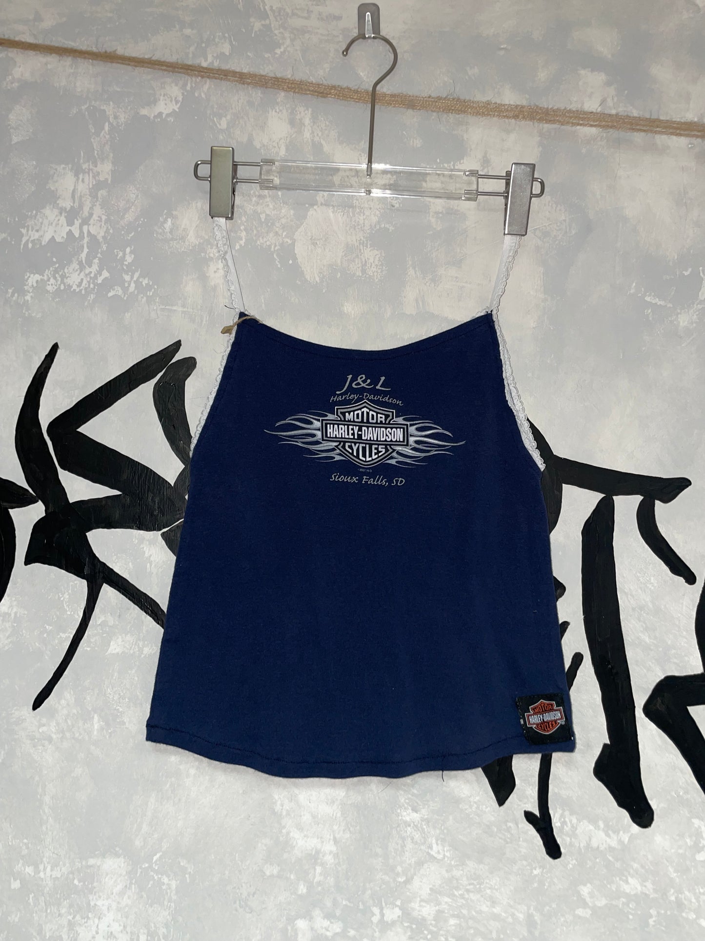 Harley Davidson Lace Remake Top