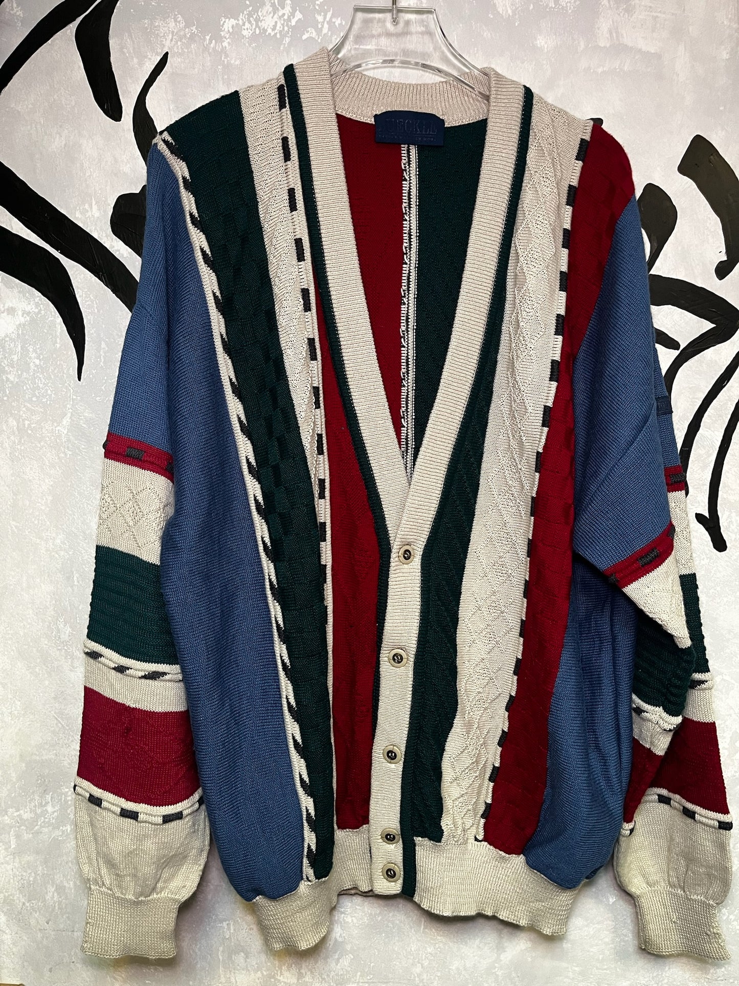 Coogi Style 3D Knitting Jacket