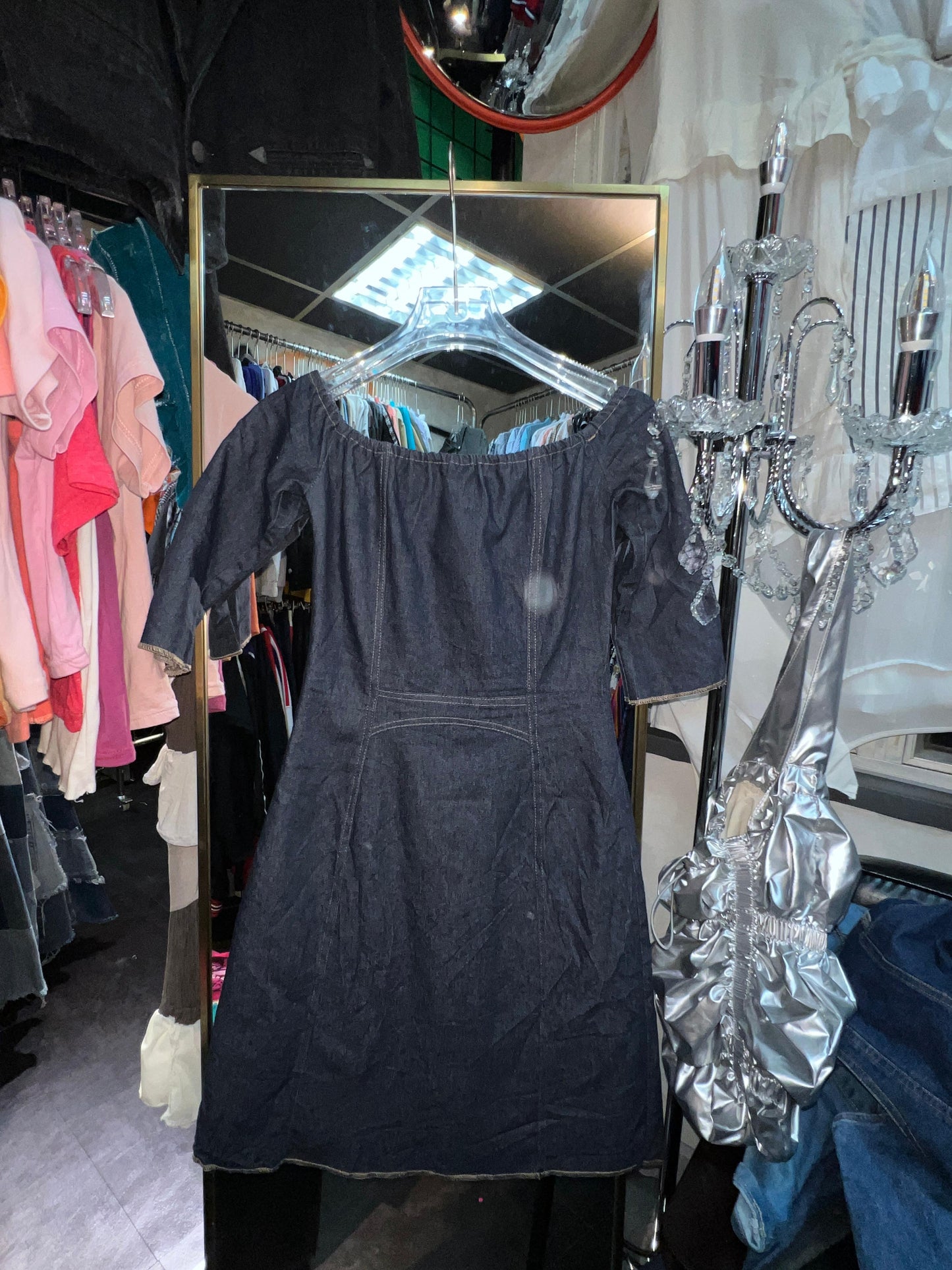 Y2k Denim Dress