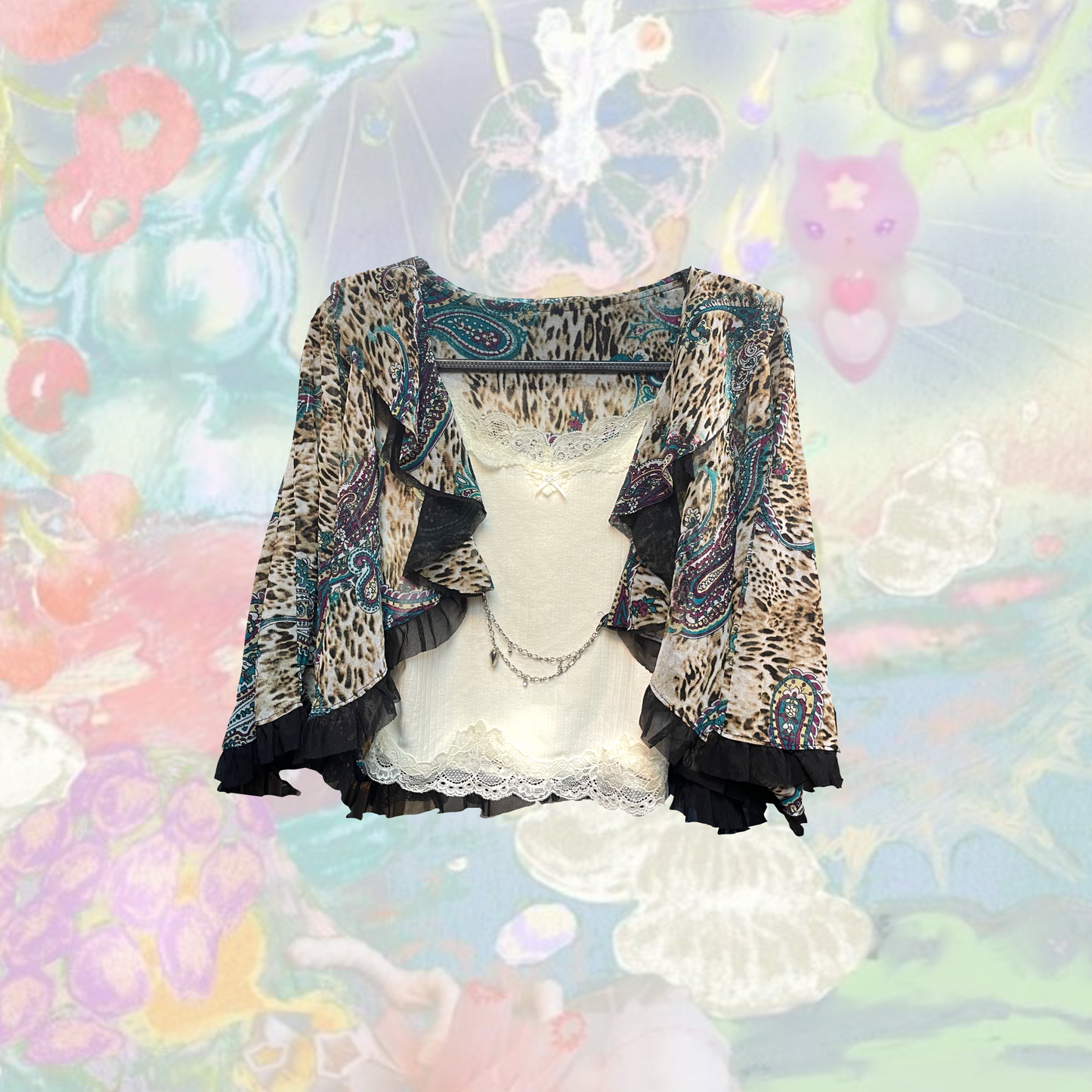 Fairy Lace Outer + Lace inner Top (Set)