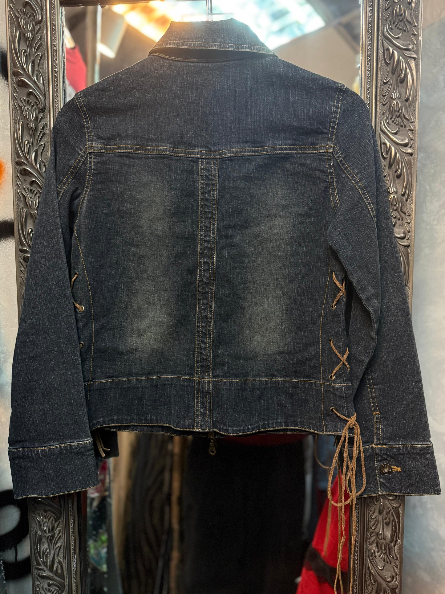 Vtg Denim Jacket S
