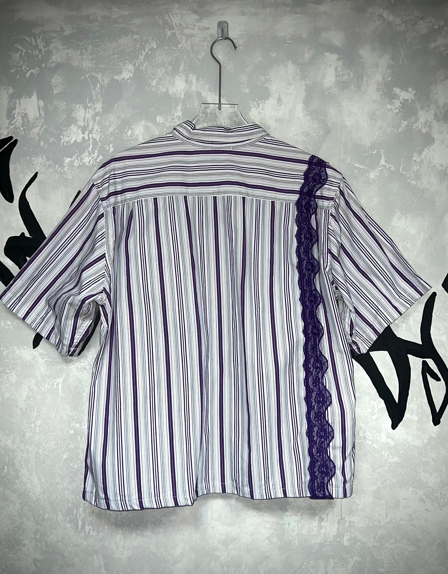 Remake Boxy Shirt (Lace-Pocket)