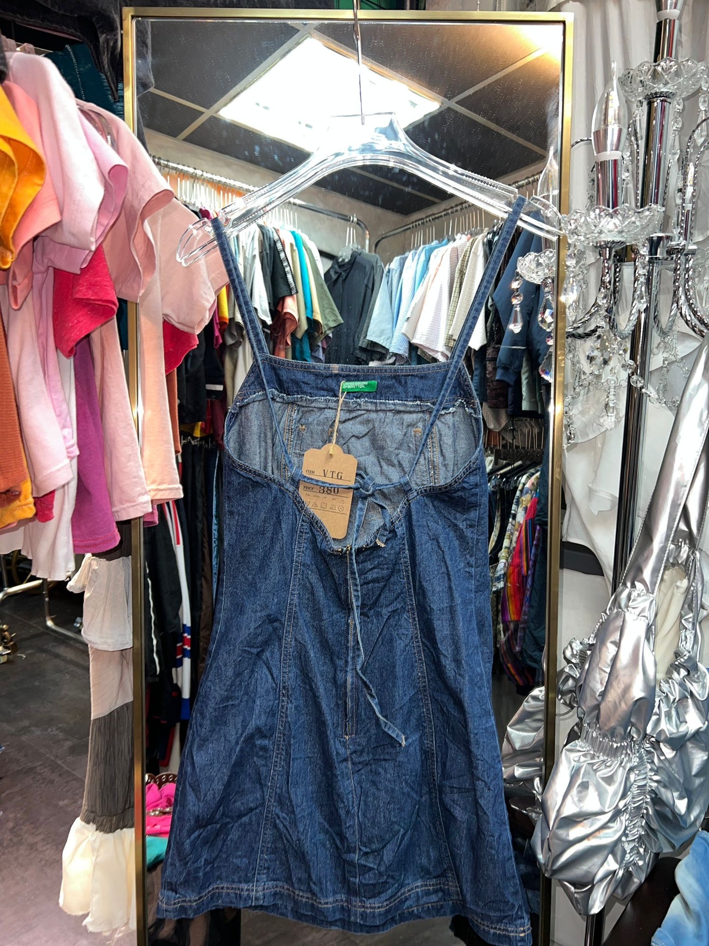 Vtg Denim dress