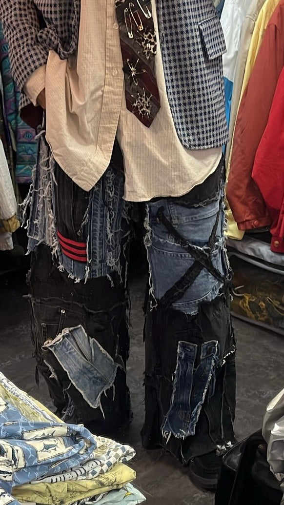 Remake Vintage Jeans (Messy Mix) 32”