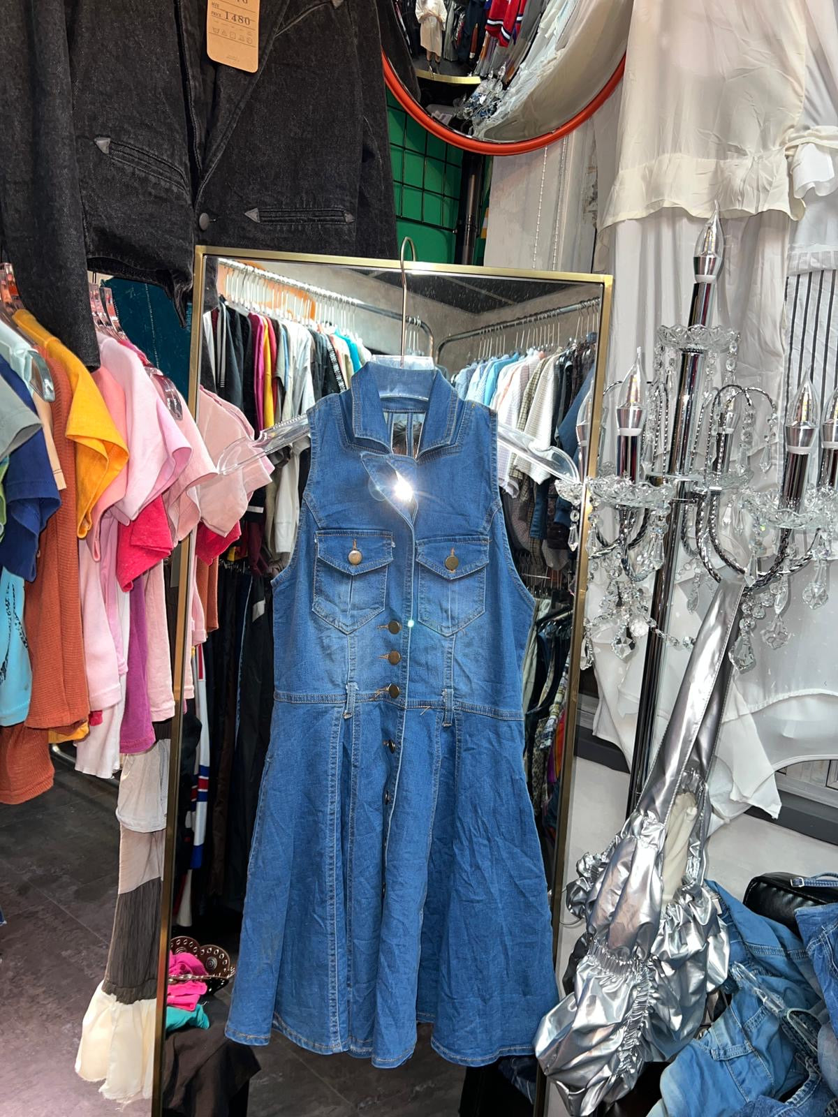 Y2K denim Dress