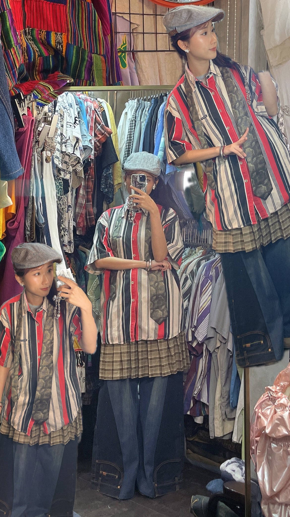 Dickies Vintage Striped Shirt