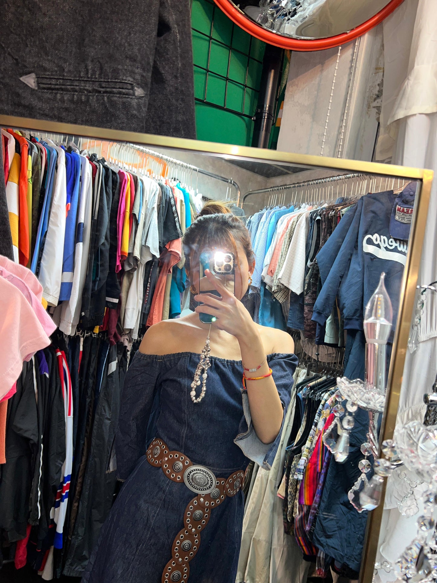 Y2k Denim Dress