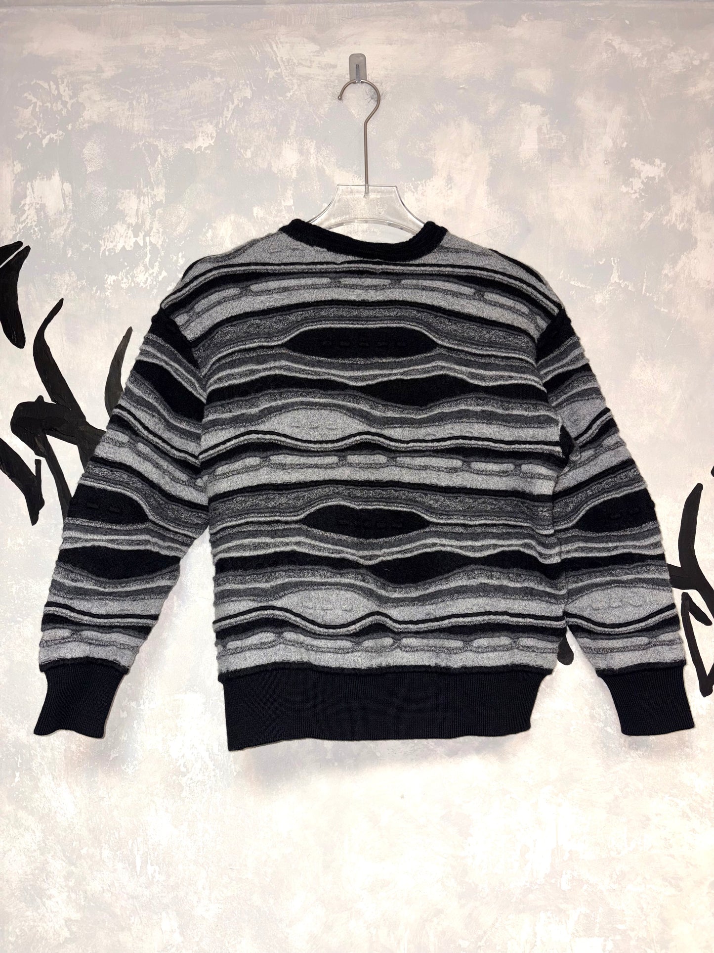 Coogi Style 3D Knitting Sweater