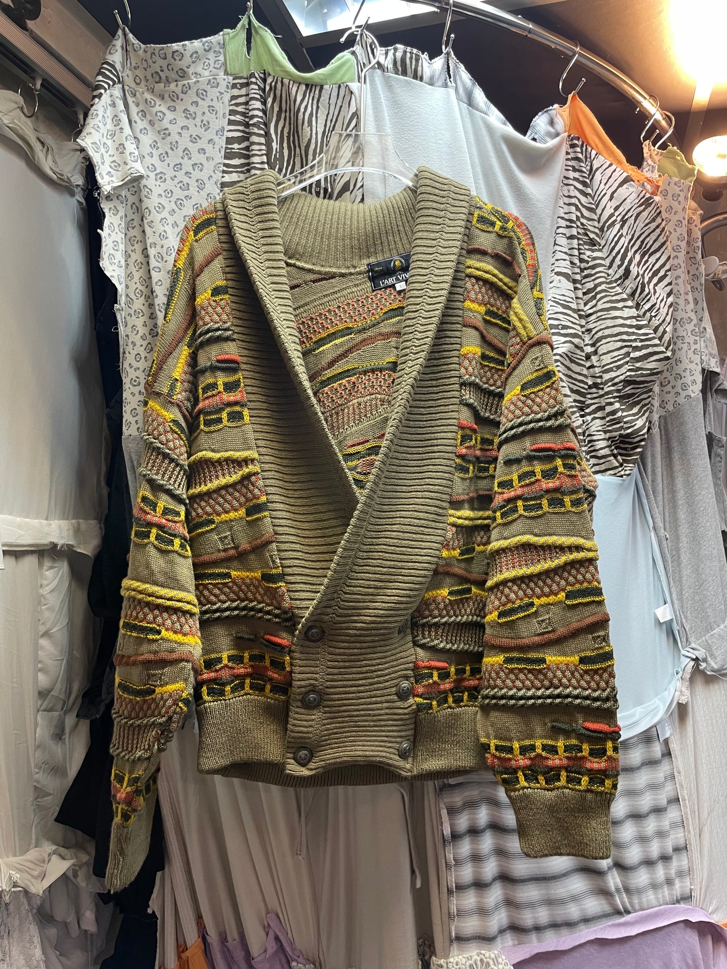 Coogi Style 3D Knitting Jacket