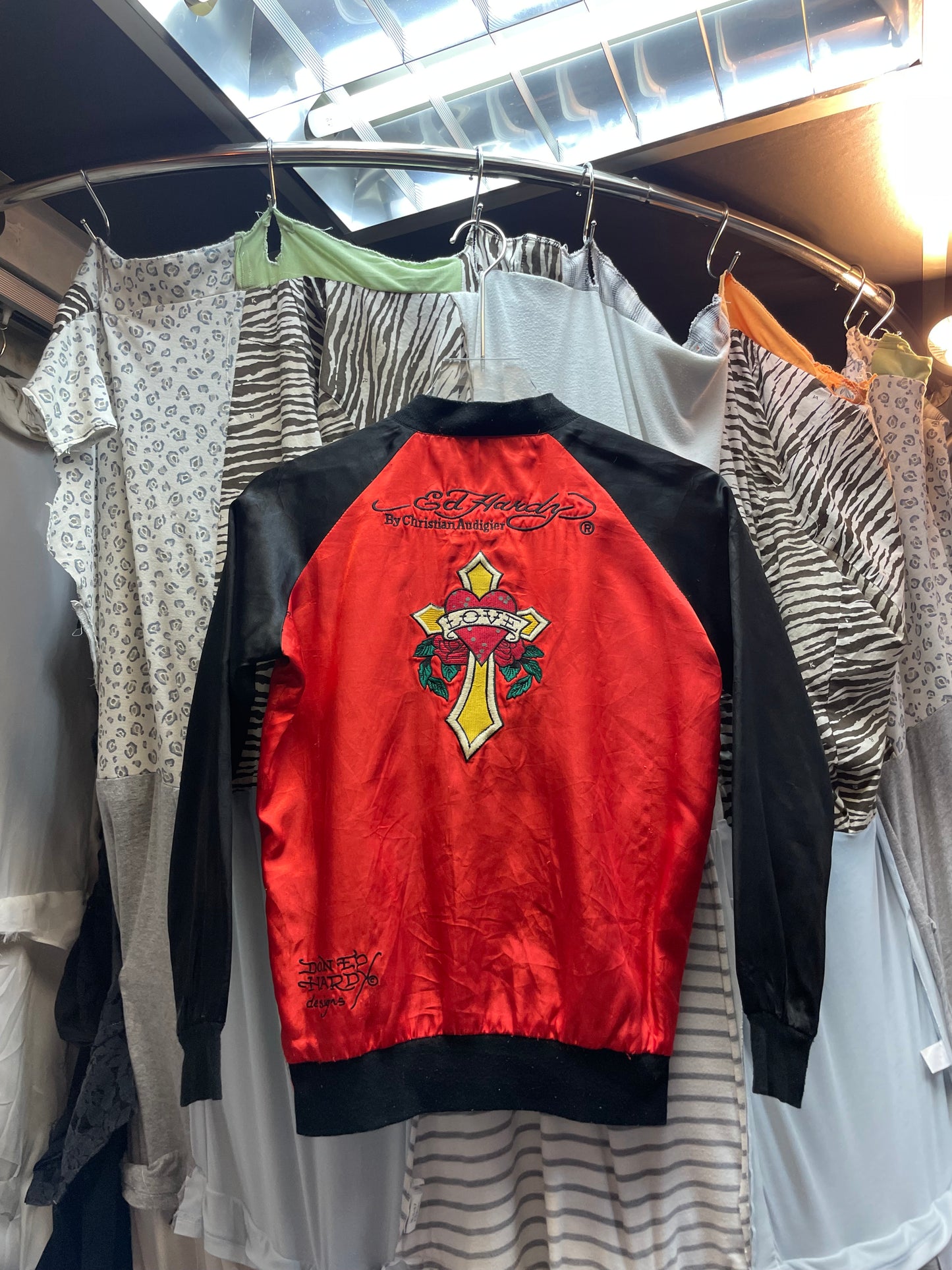 Vintage Embroidered Souvenir Jacket (XS)