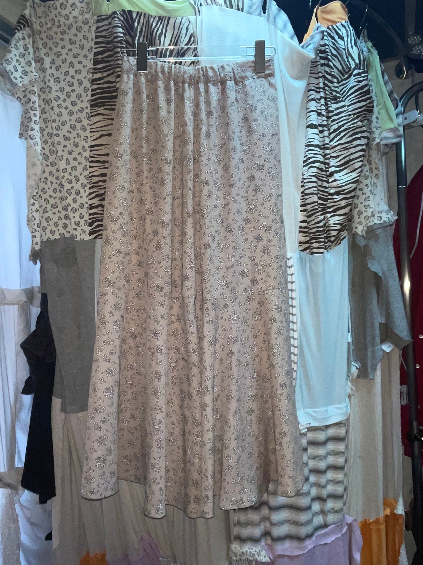 Vintage Floral Skirt