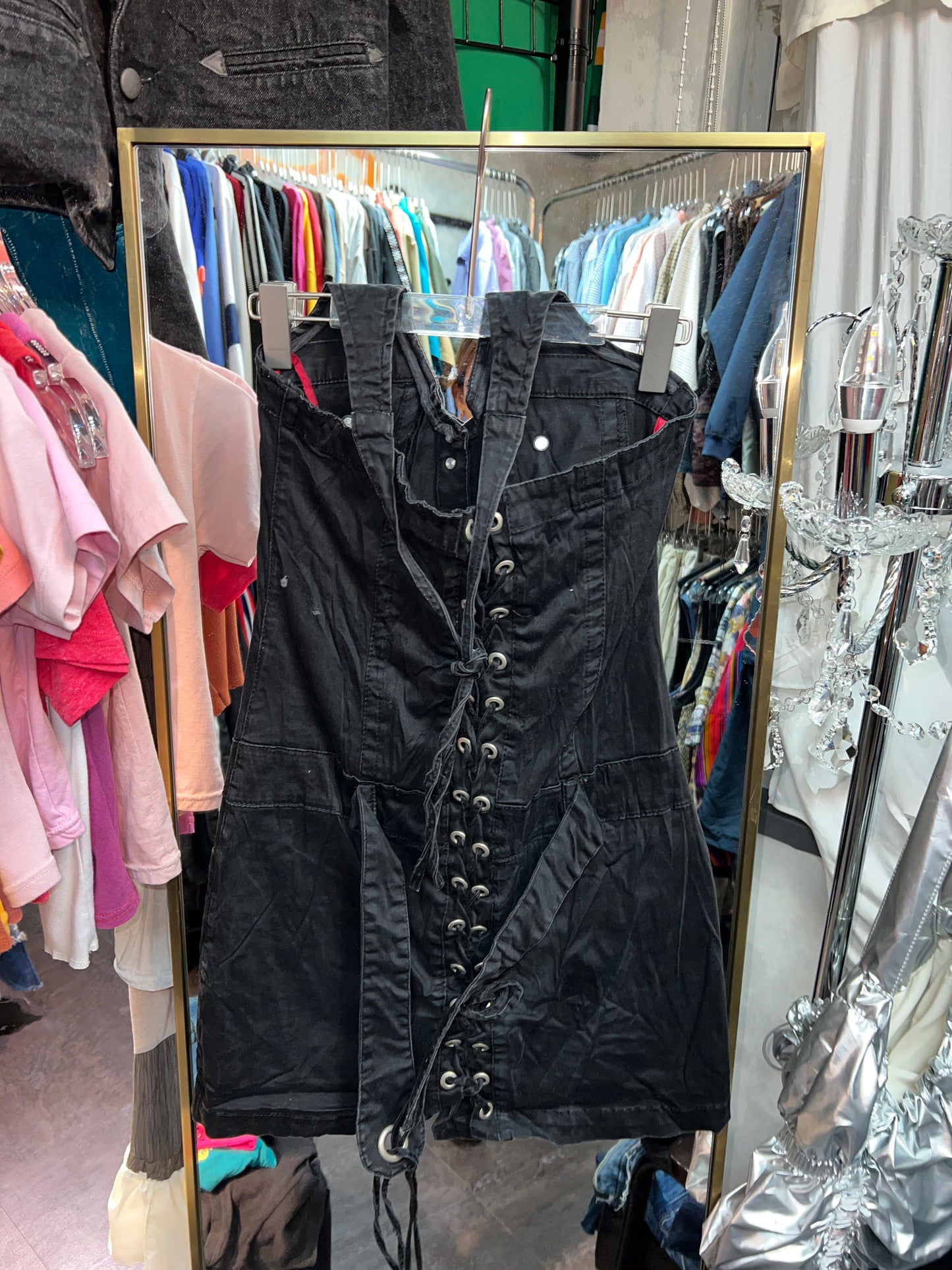 Y2K Black Dress