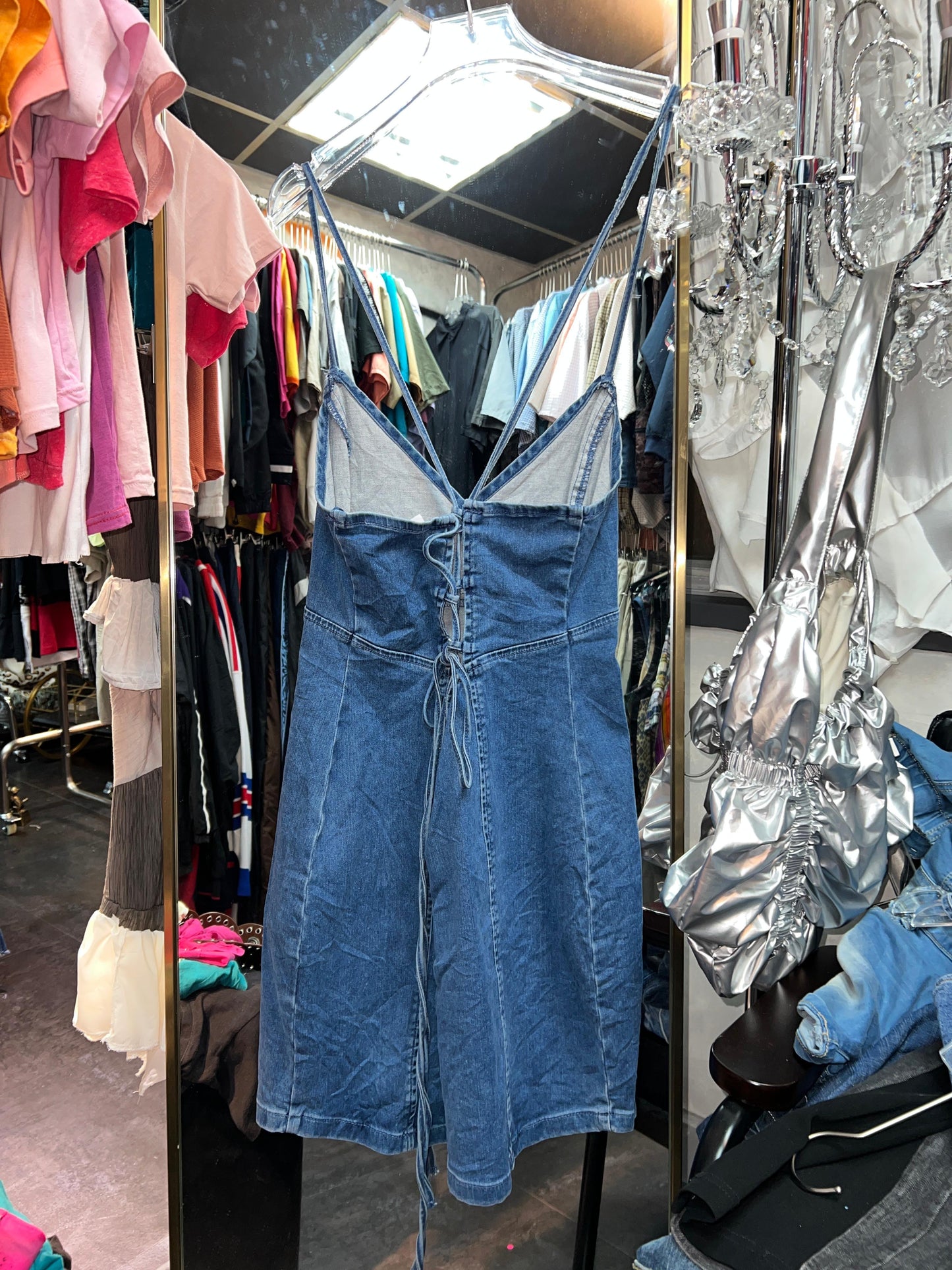 Vtg Denim Dress