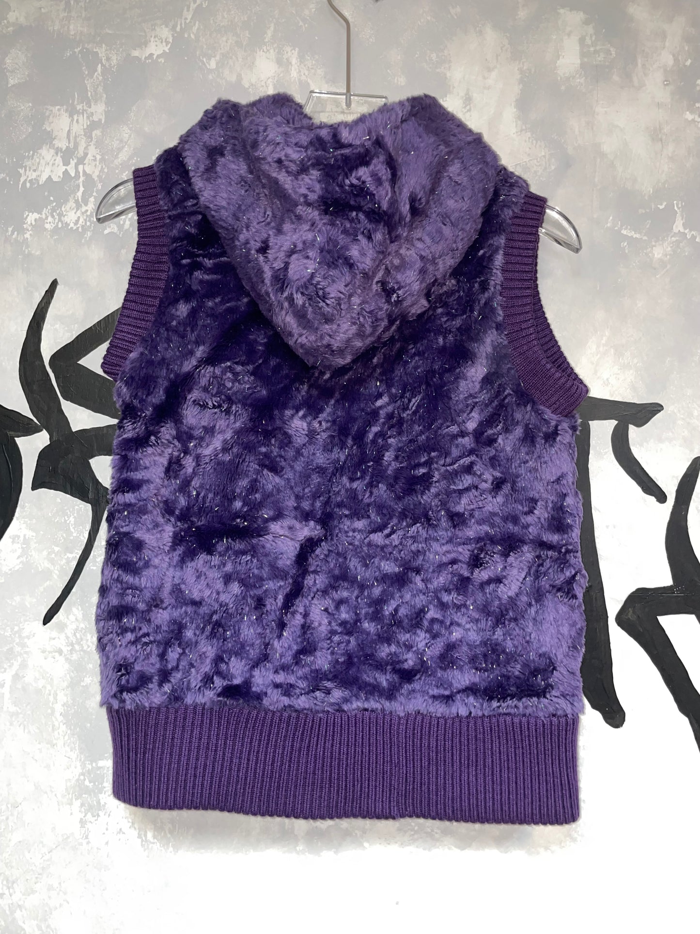 Faux Furry Vintage Vest