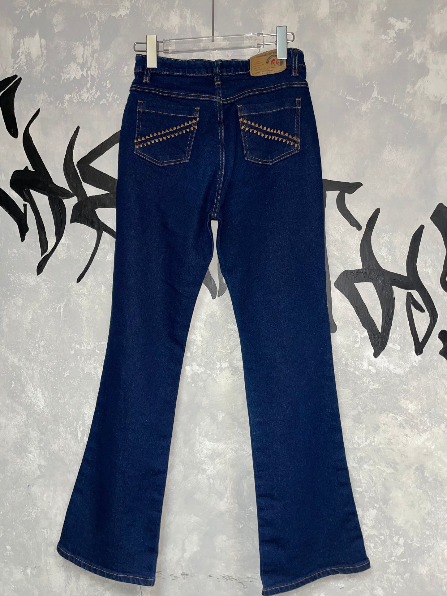 Y2K 低腰喇叭牛仔褲