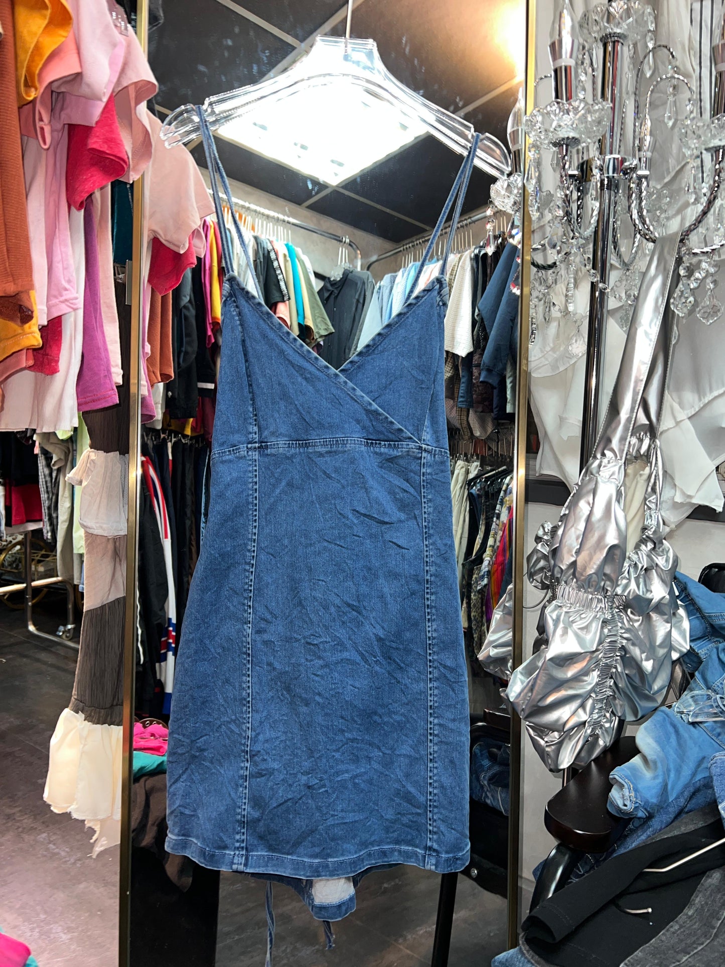 Vtg Denim Dress