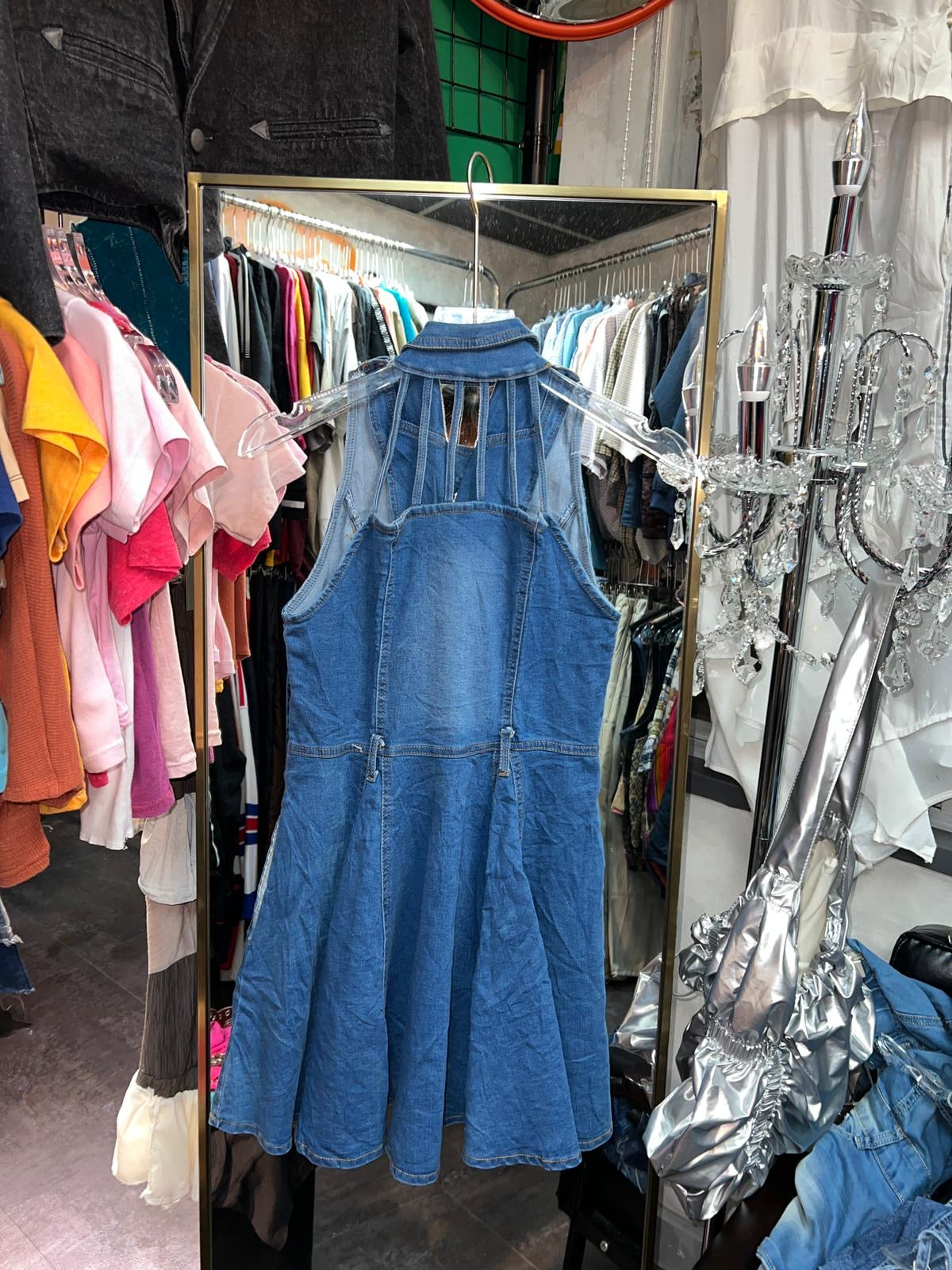 Y2K denim Dress