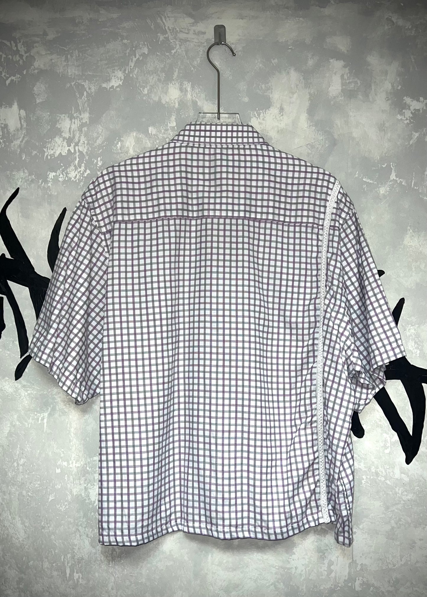 Remake Boxy Shirt (Lace-Pocket)