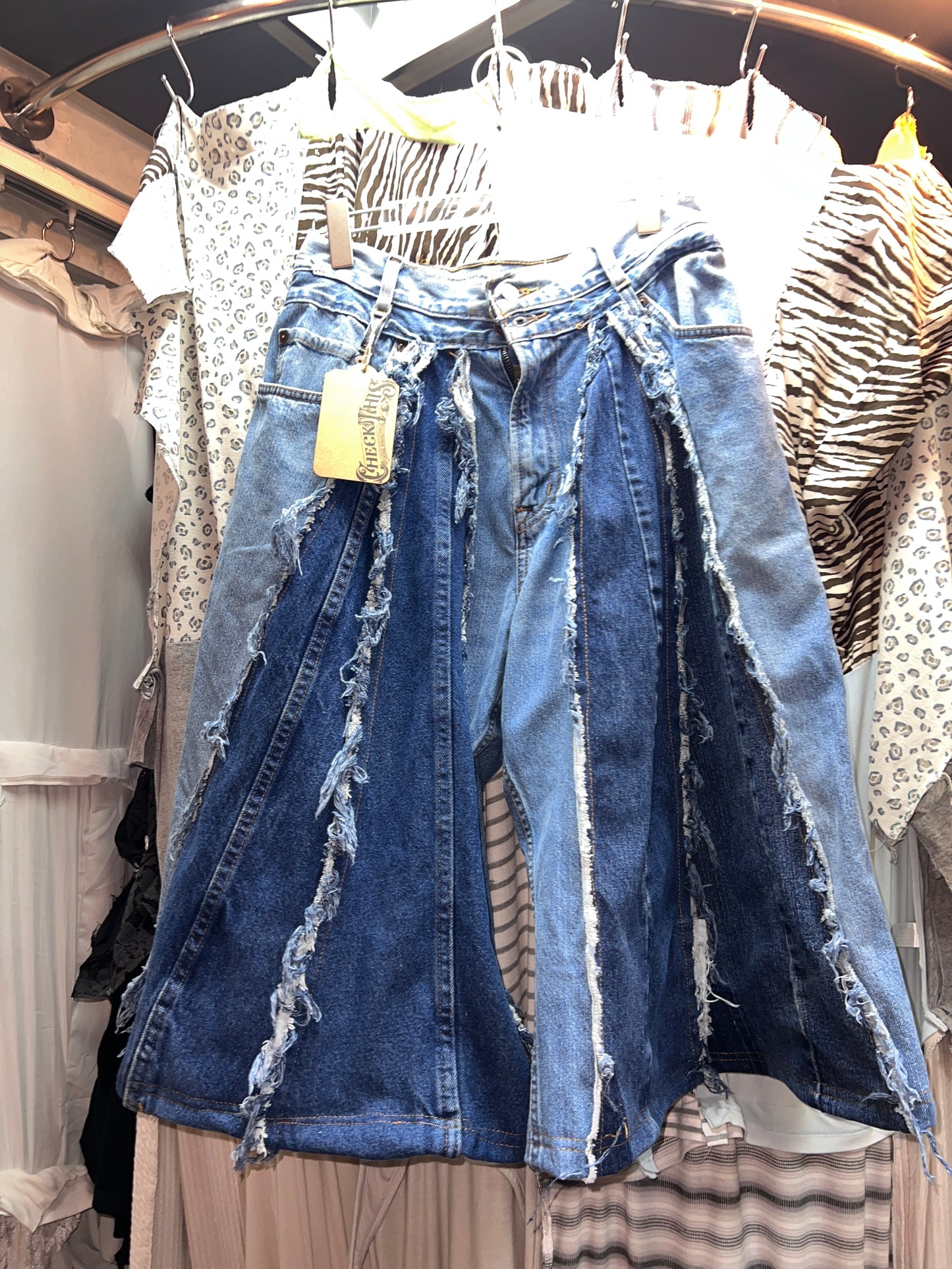 Remake Vintage Jorts (Triangle) 31” #JORT004